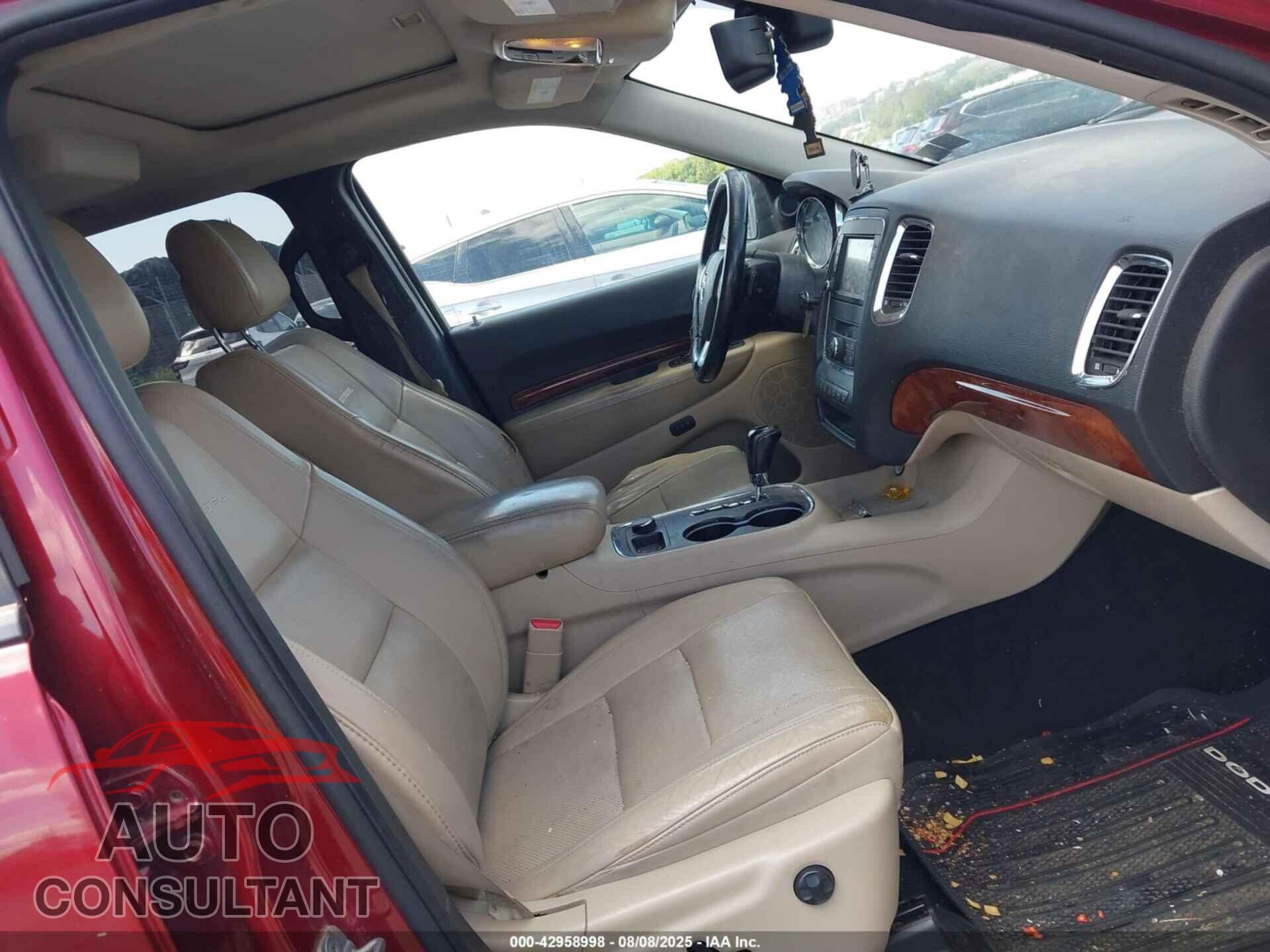 DODGE DURANGO 2013 - 1C4SDJET6DC527938