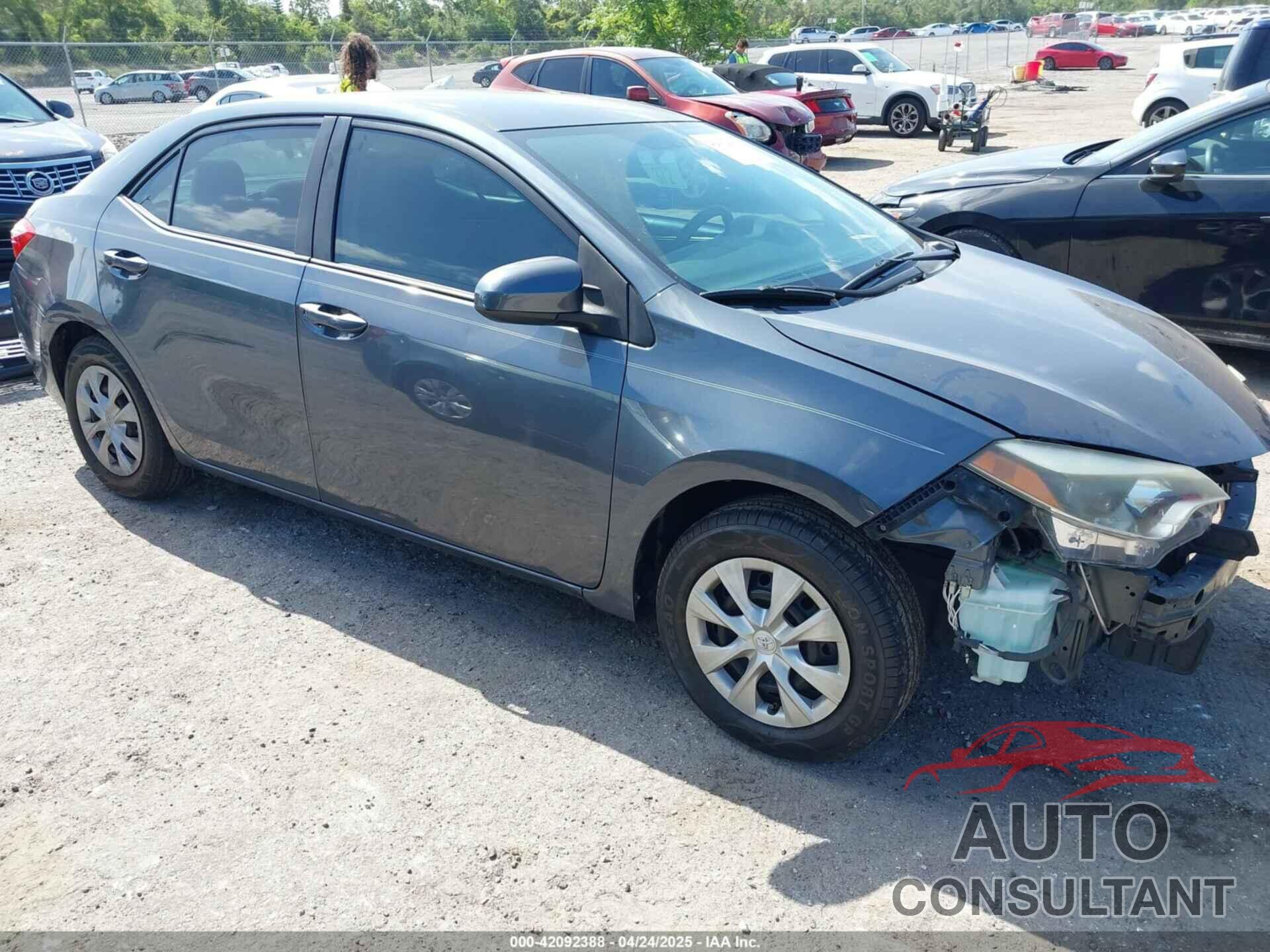 TOYOTA COROLLA 2014 - 2T1BURHEXEC196429