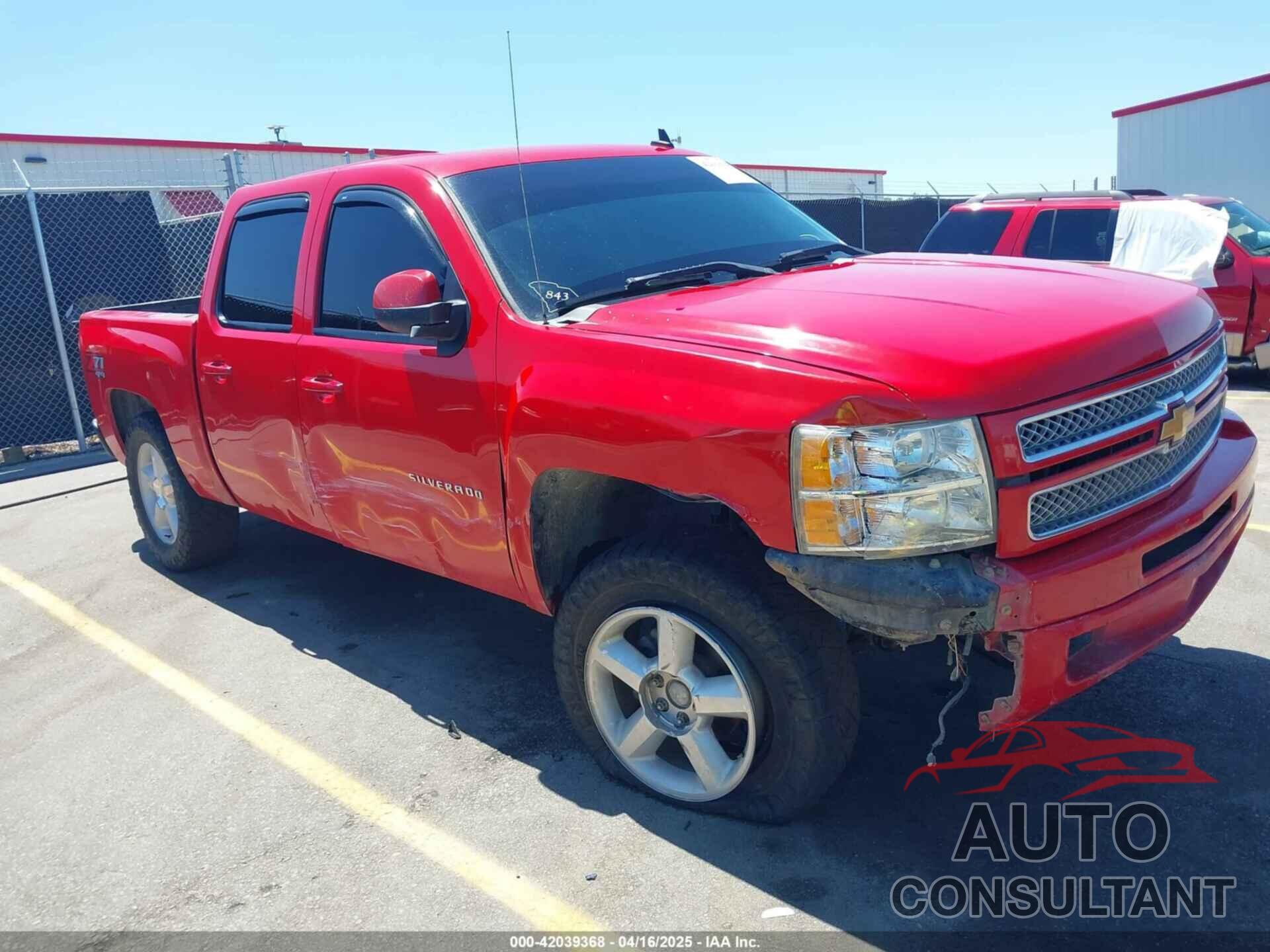 CHEVROLET SILVERADO 1500 2012 - 3GCPKSE73CG269538