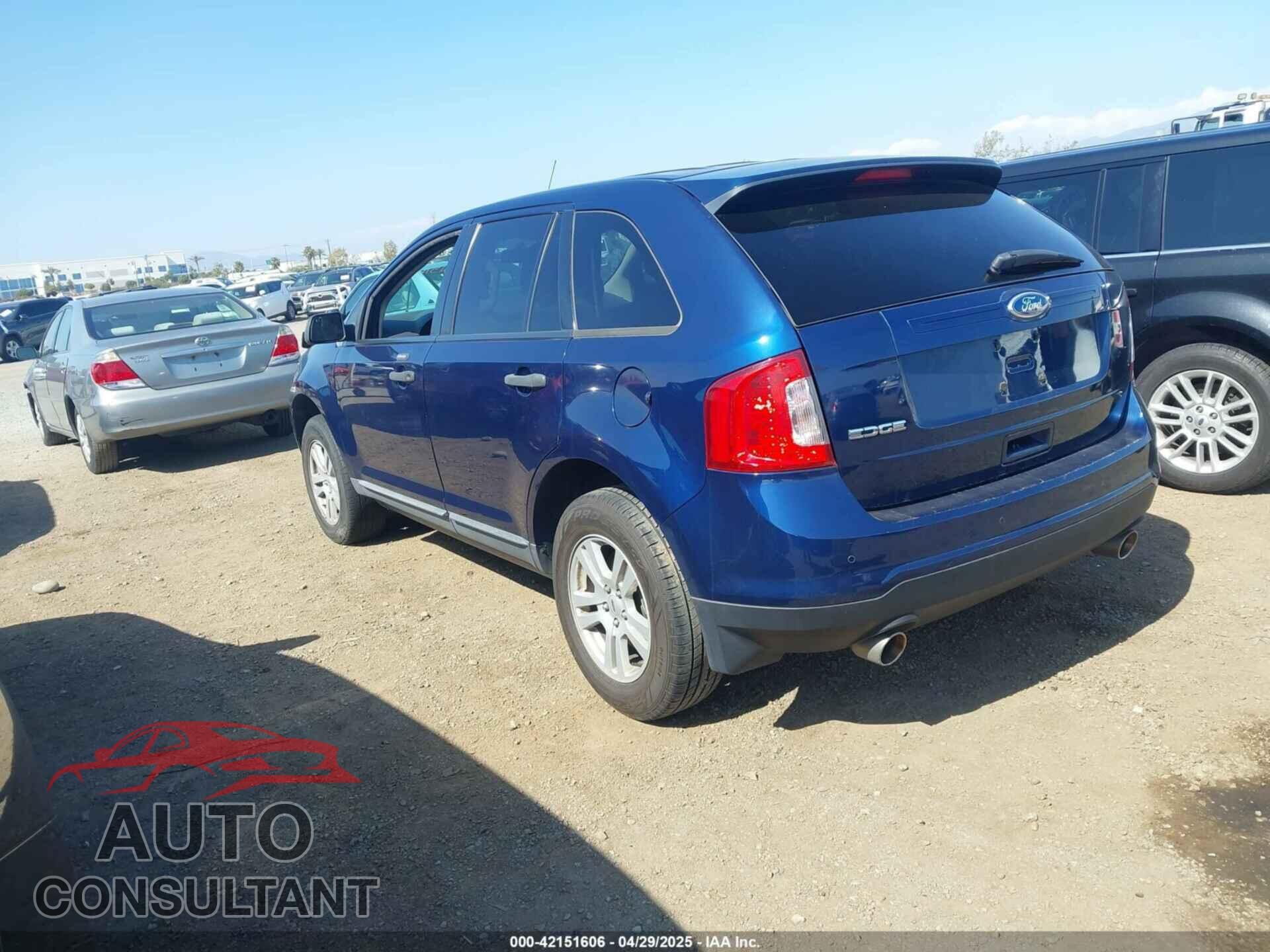 FORD EDGE 2012 - 2FMDK3GC6CBA61204