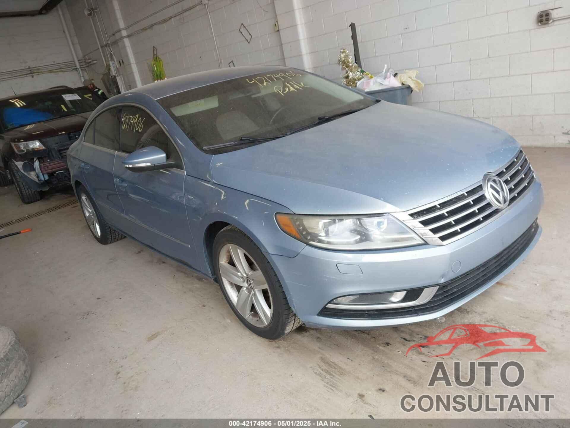VOLKSWAGEN CC 2013 - WVWBP7AN1DE567561