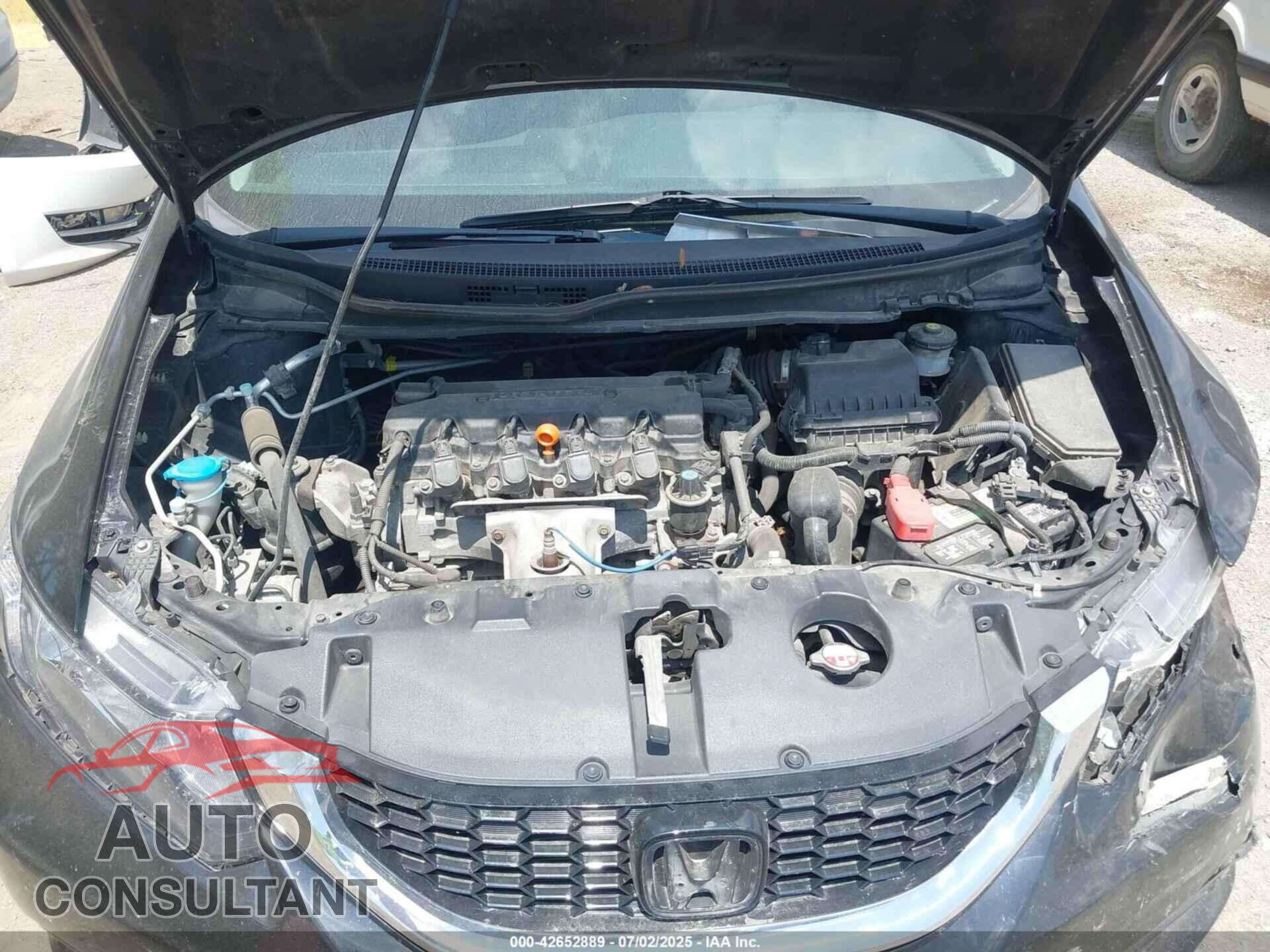 HONDA CIVIC 2015 - 19XFB2F89FE093582