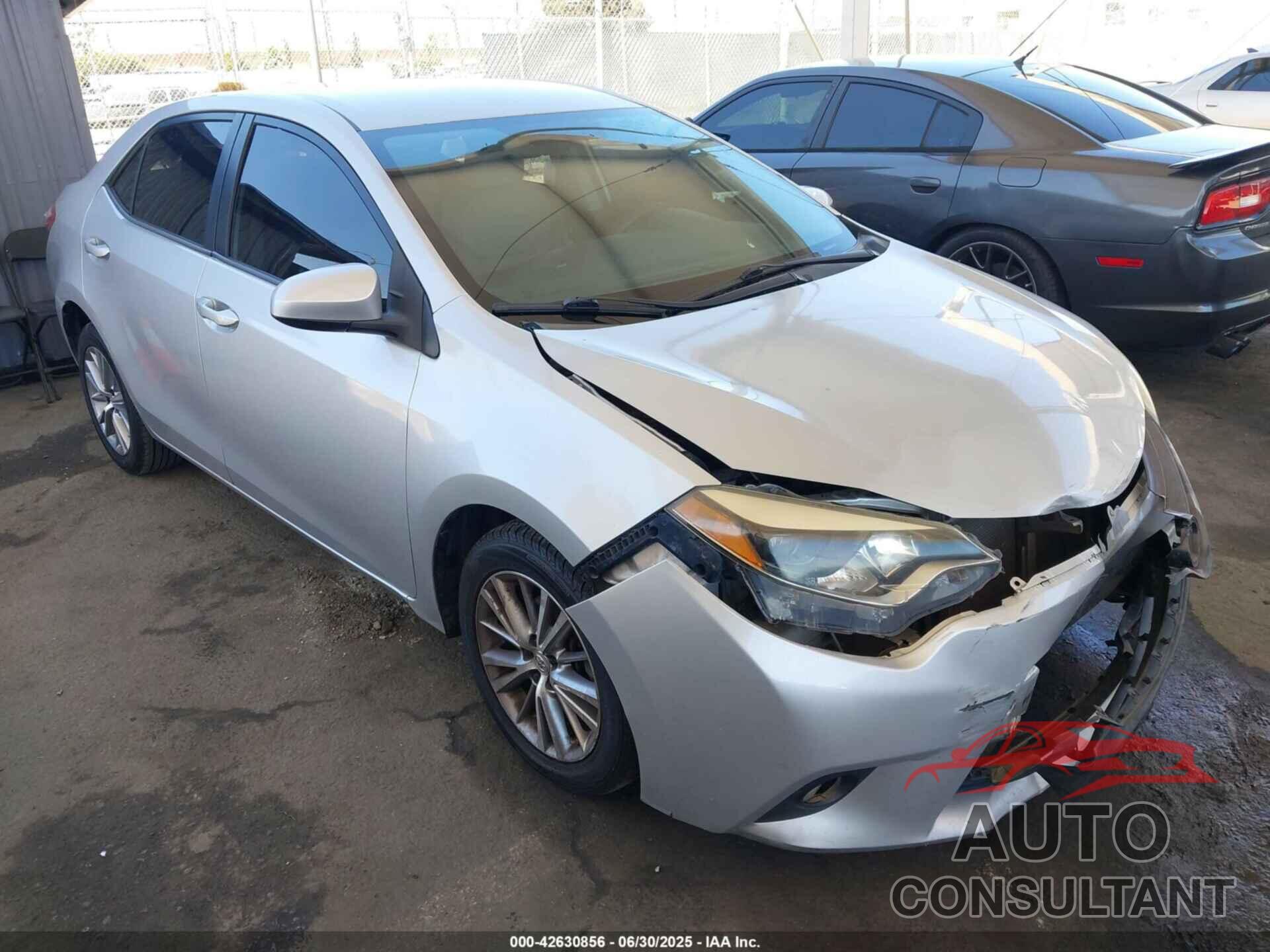 TOYOTA COROLLA 2014 - 5YFBURHE4EP040340