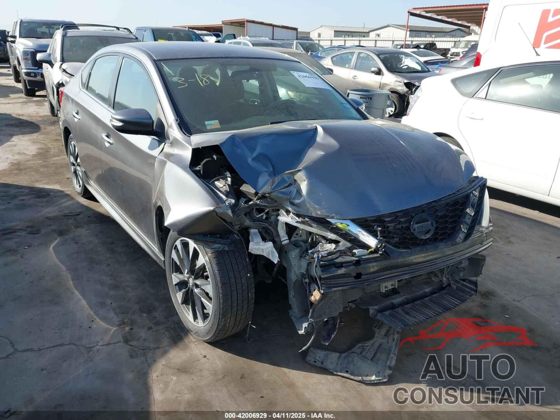 NISSAN SENTRA 2019 - 3N1AB7AP9KY368000