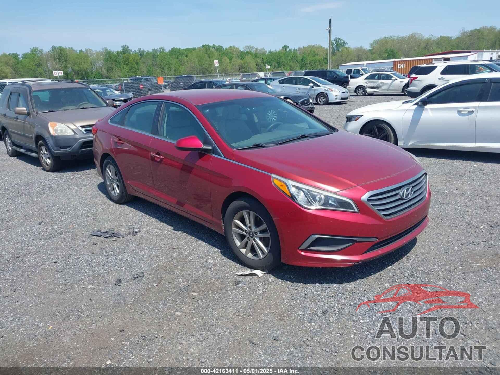 HYUNDAI SONATA 2016 - 5NPE24AF0GH426827