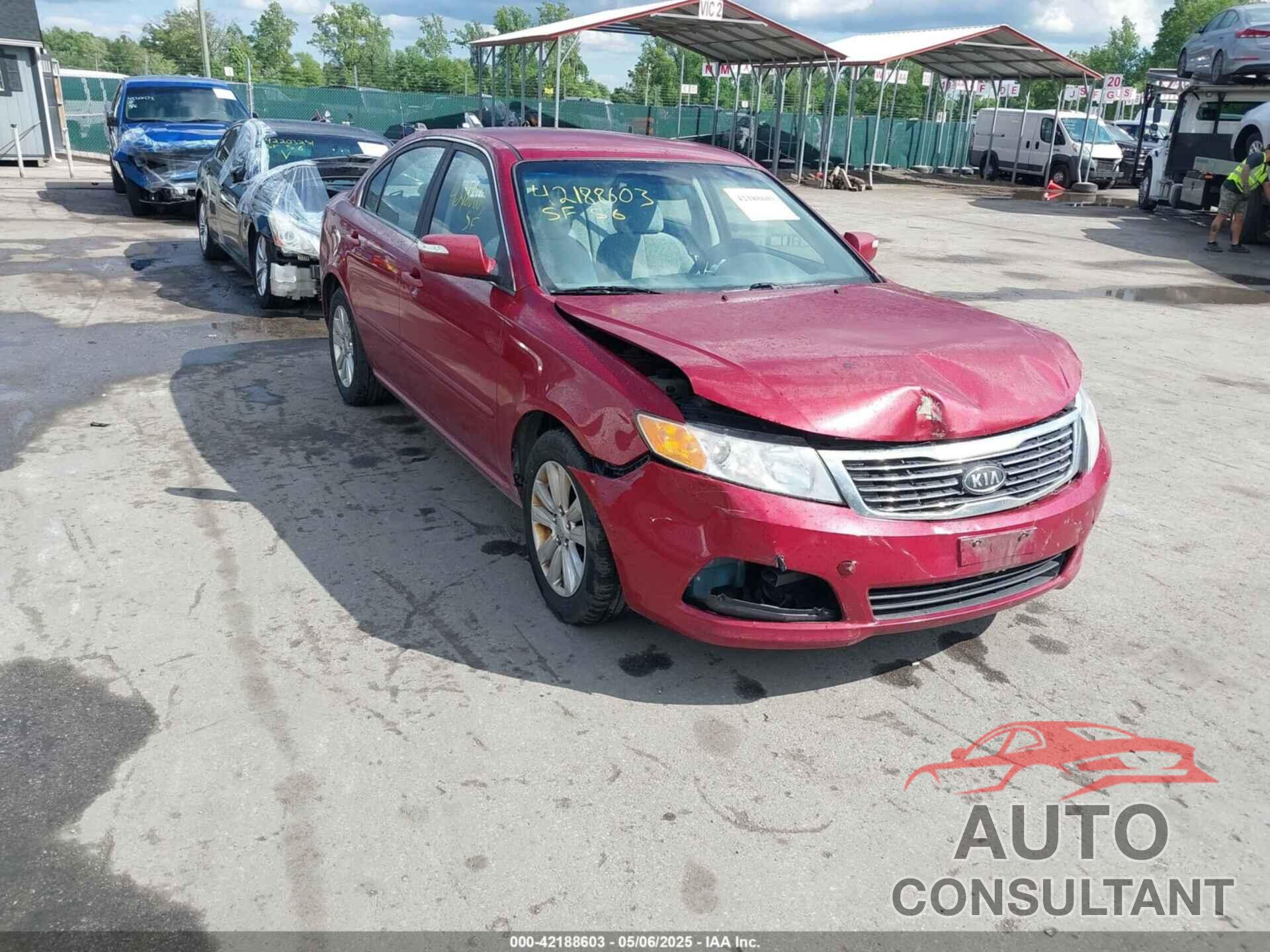 KIA OPTIMA 2010 - KNAGG4A81A5435987