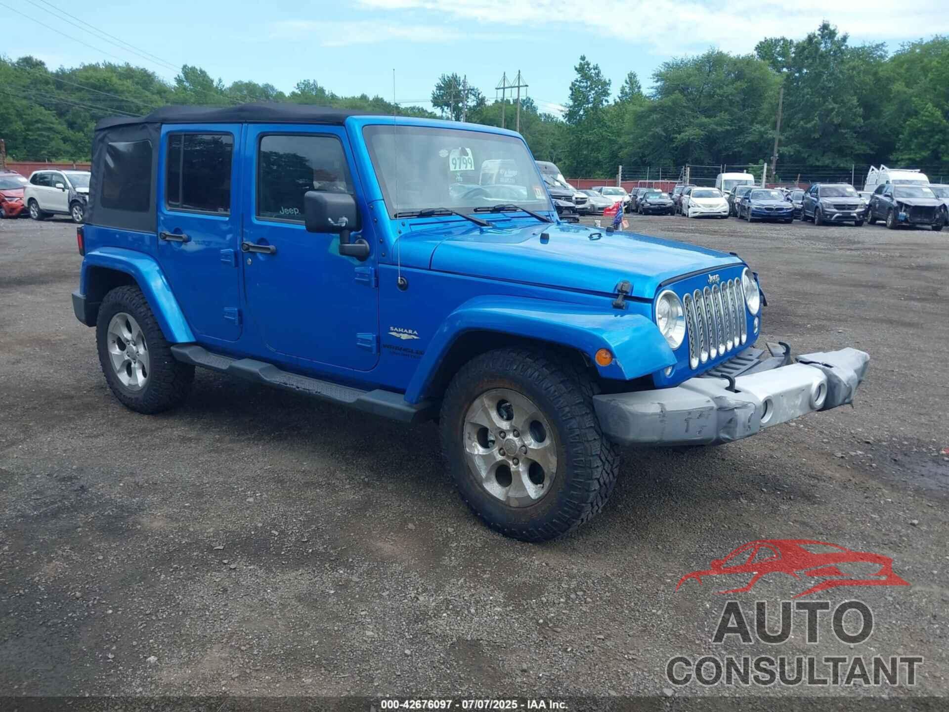 JEEP WRANGLER UNLIMITED 2015 - 1C4BJWEG4FL677879