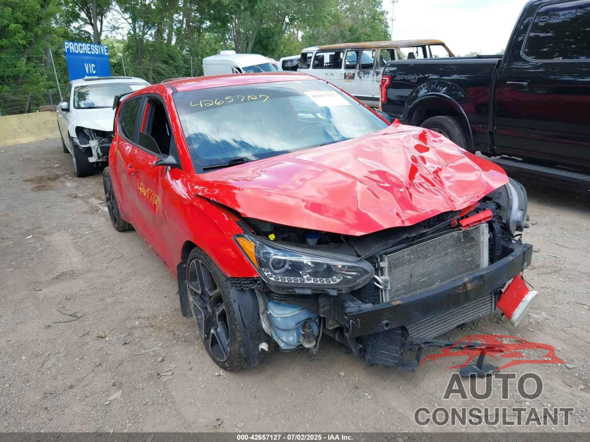 HYUNDAI VELOSTER N 2020 - KMHT36AH0LU004909