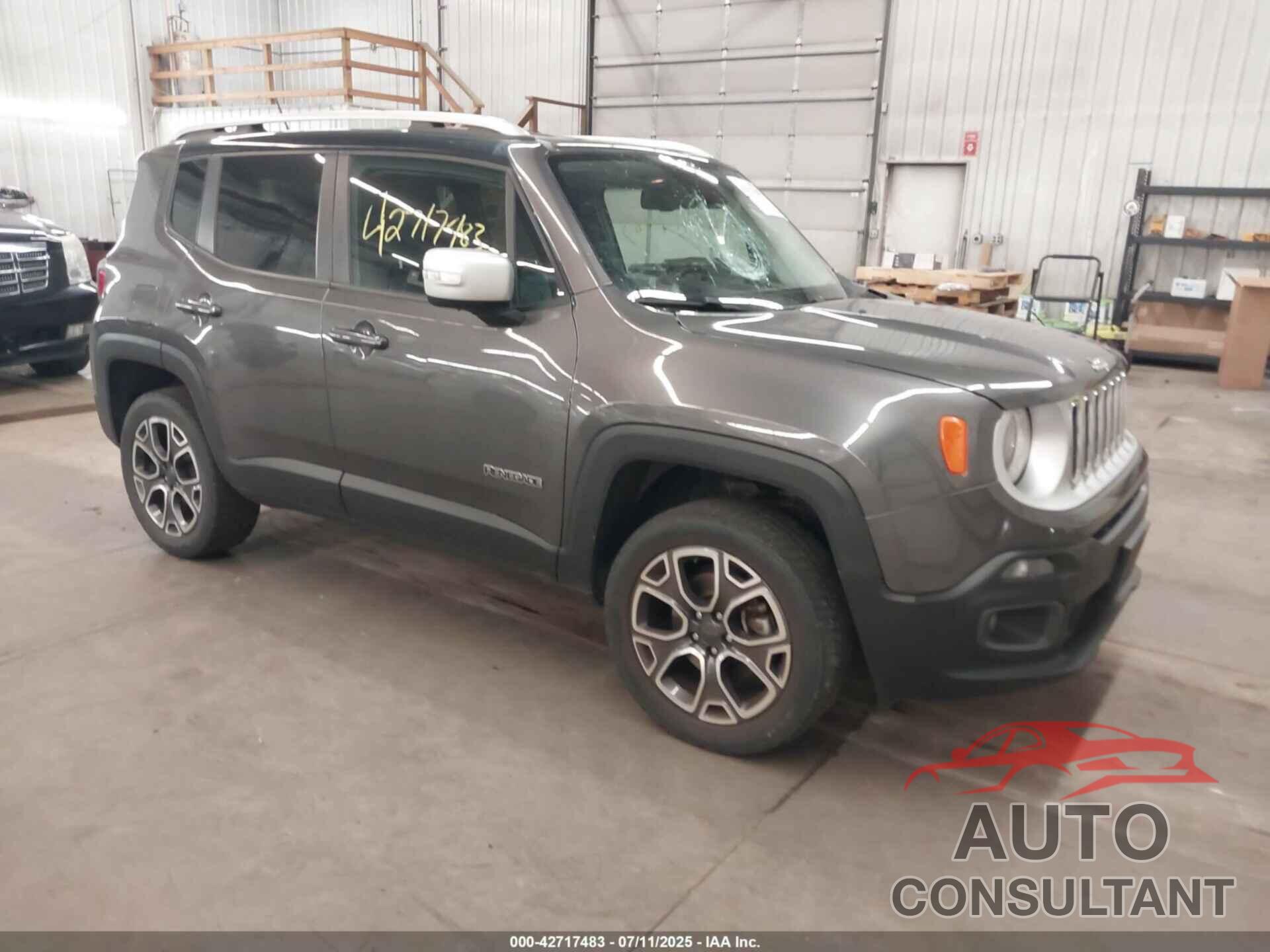 JEEP RENEGADE 2016 - ZACCJBDT4GPC92976