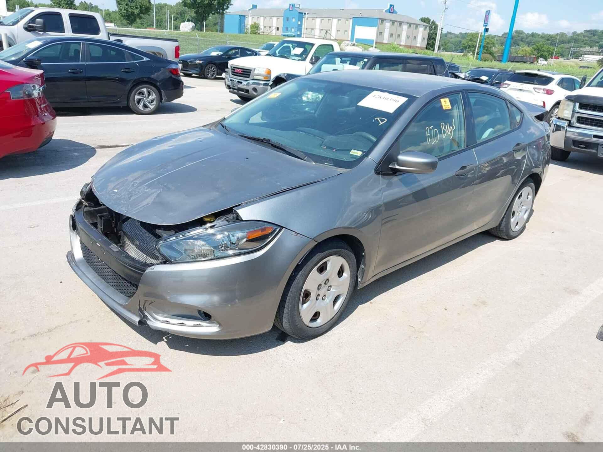 DODGE DART 2013 - 1C3CDFAA0DD103255