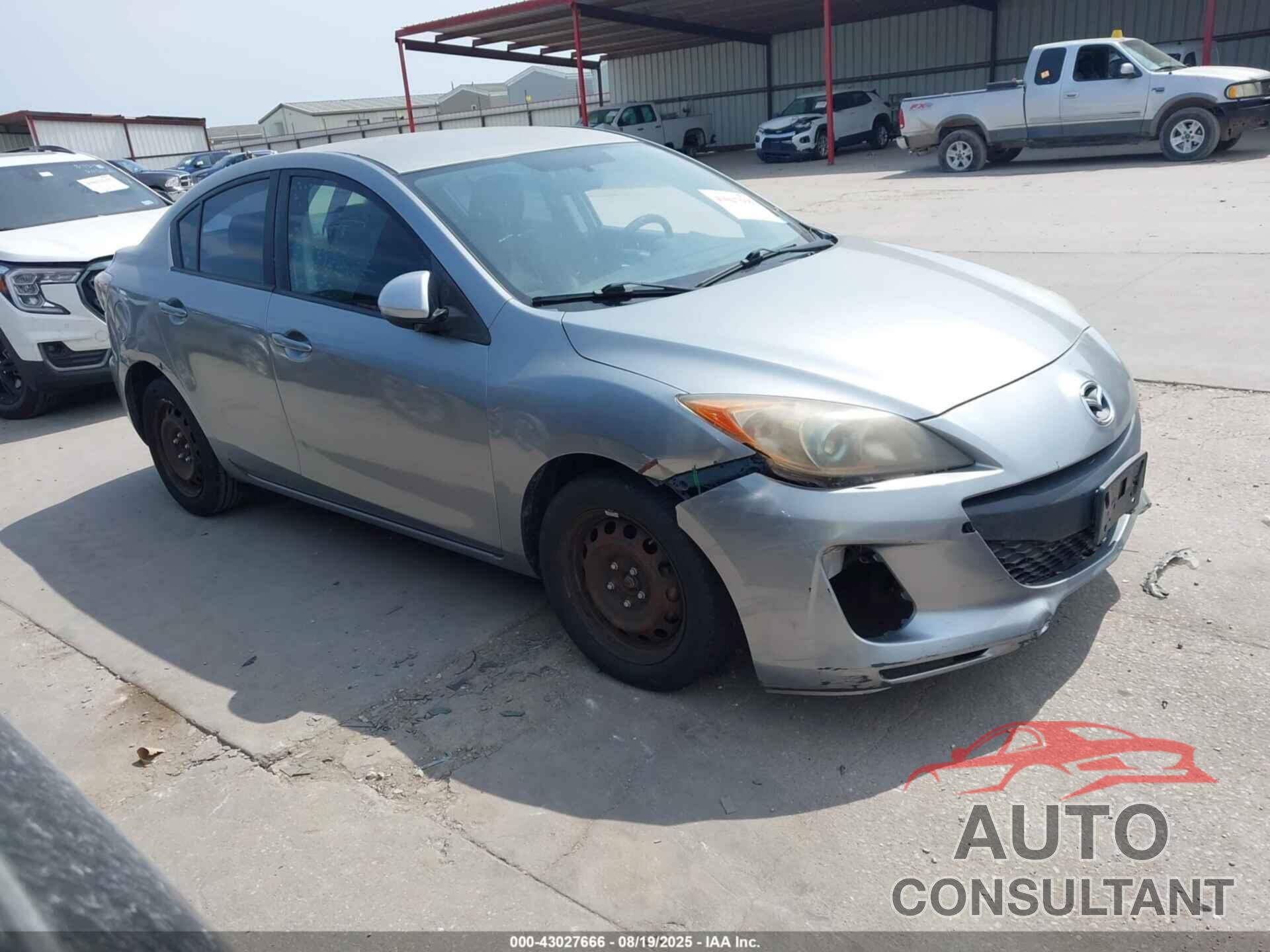 MAZDA MAZDA3 2013 - JM1BL1UP6D1801240
