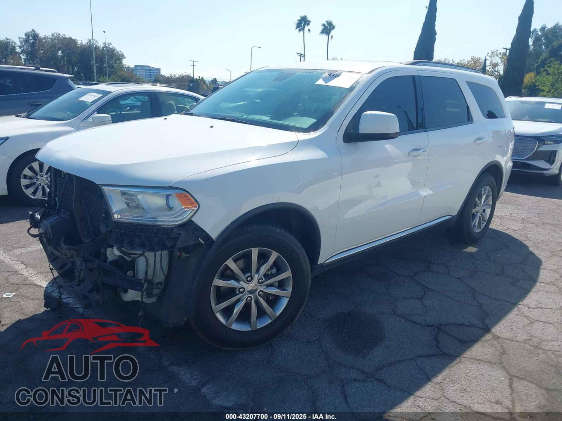 DODGE DURANGO 2017 - 1C4RDHAG9HC878588
