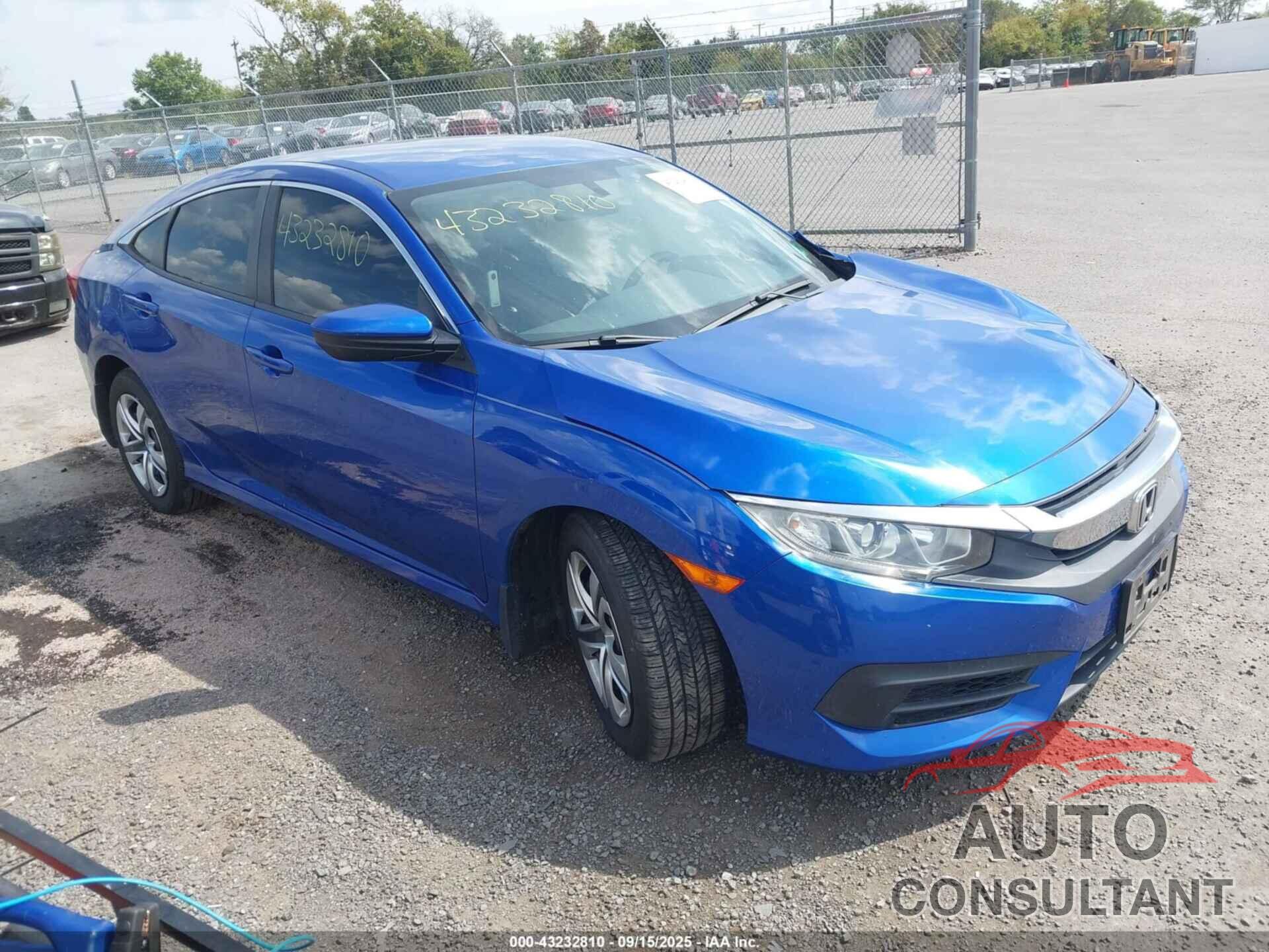 HONDA CIVIC 2016 - 19XFC2F5XGE011816