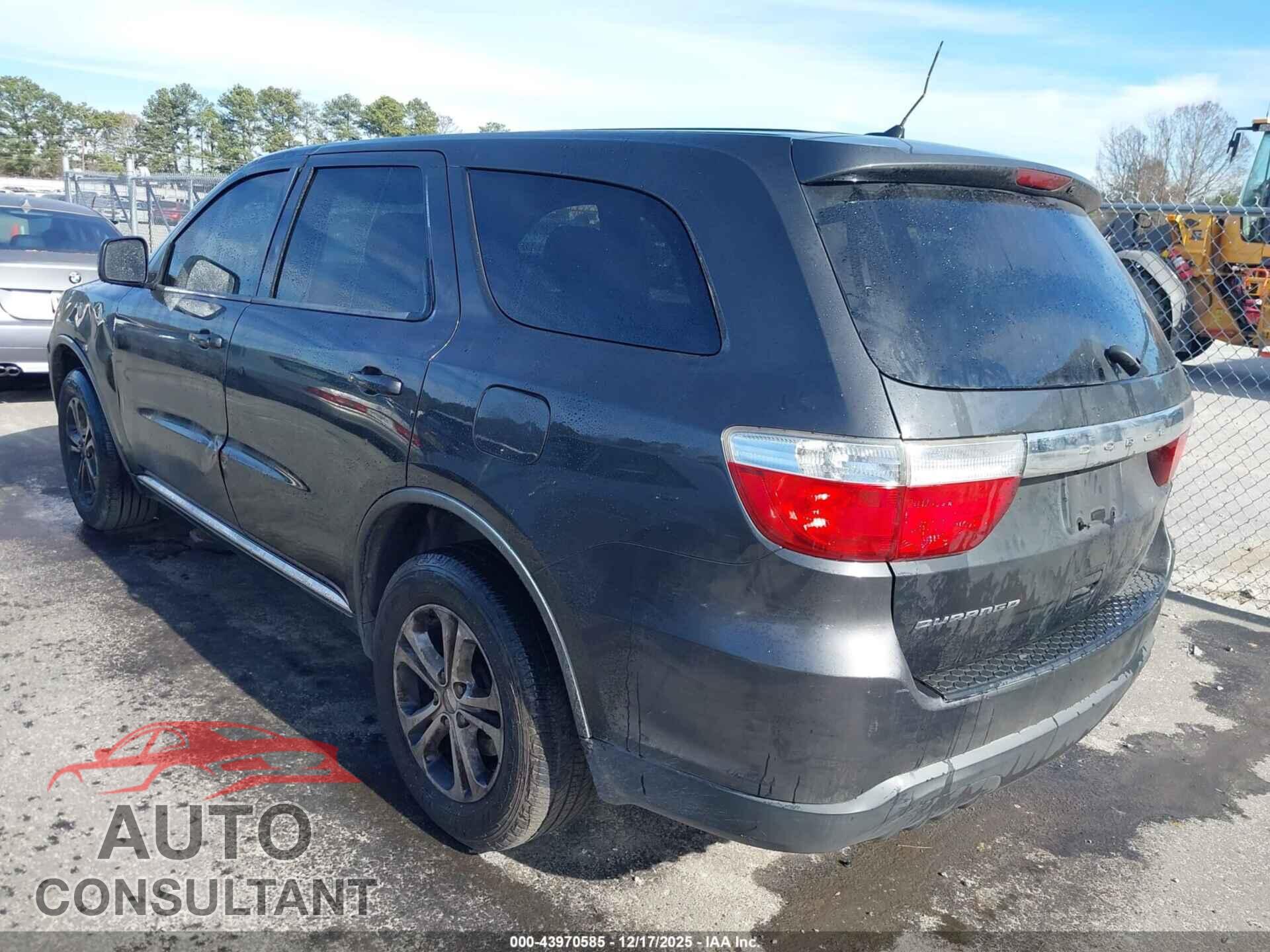 DODGE DURANGO 2011 - 1D4RD2GG3BC653484