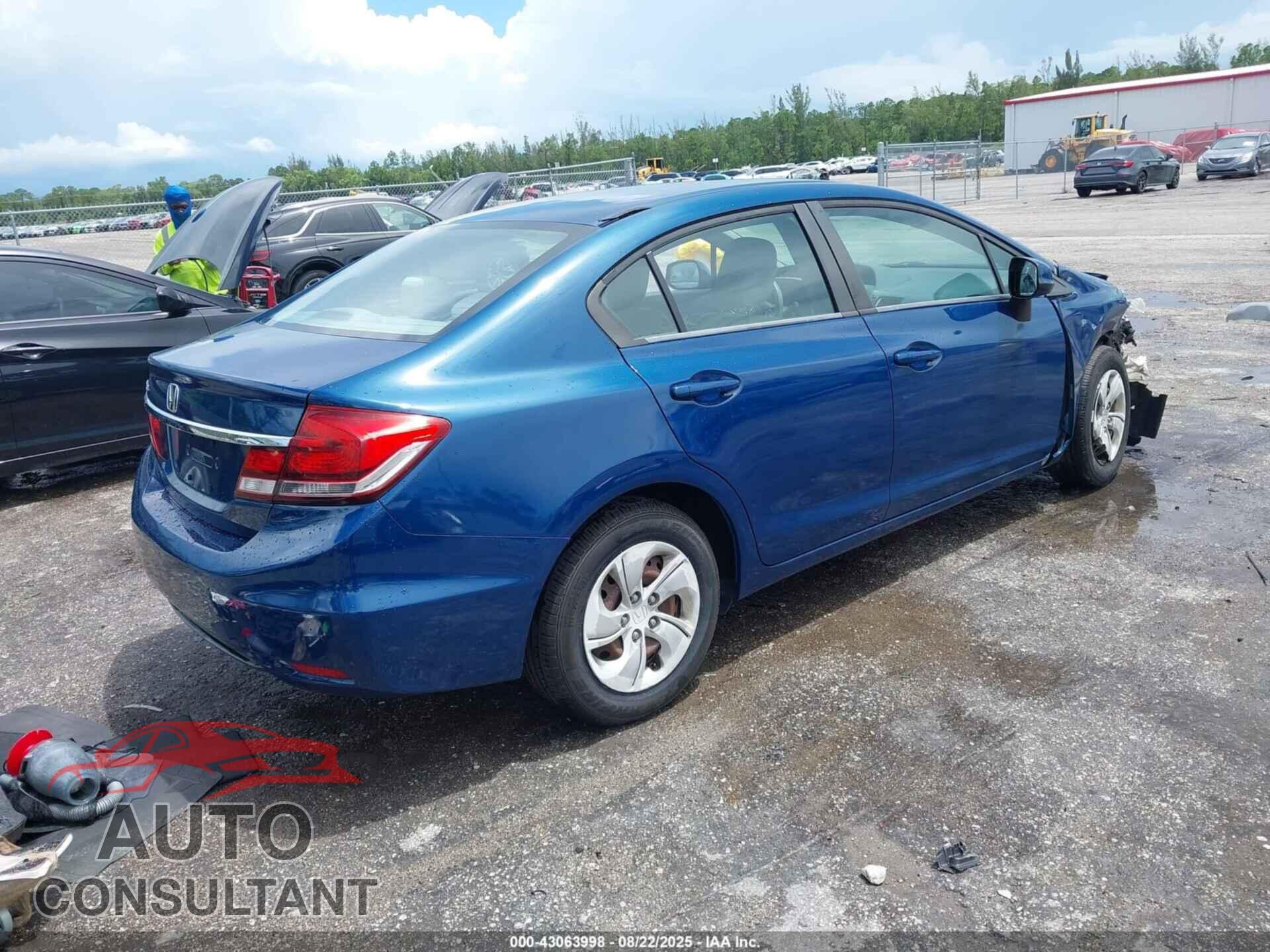 HONDA CIVIC 2013 - 19XFB2F52DE081146