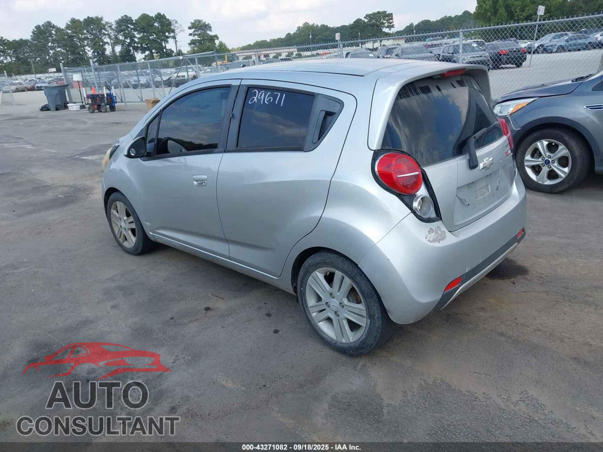 CHEVROLET SPARK 2014 - KL8CD6S91EC518570