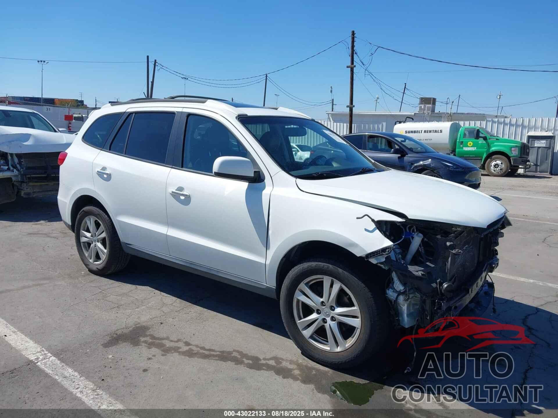 HYUNDAI SANTA FE 2010 - 5NMSK4AG6AH384115