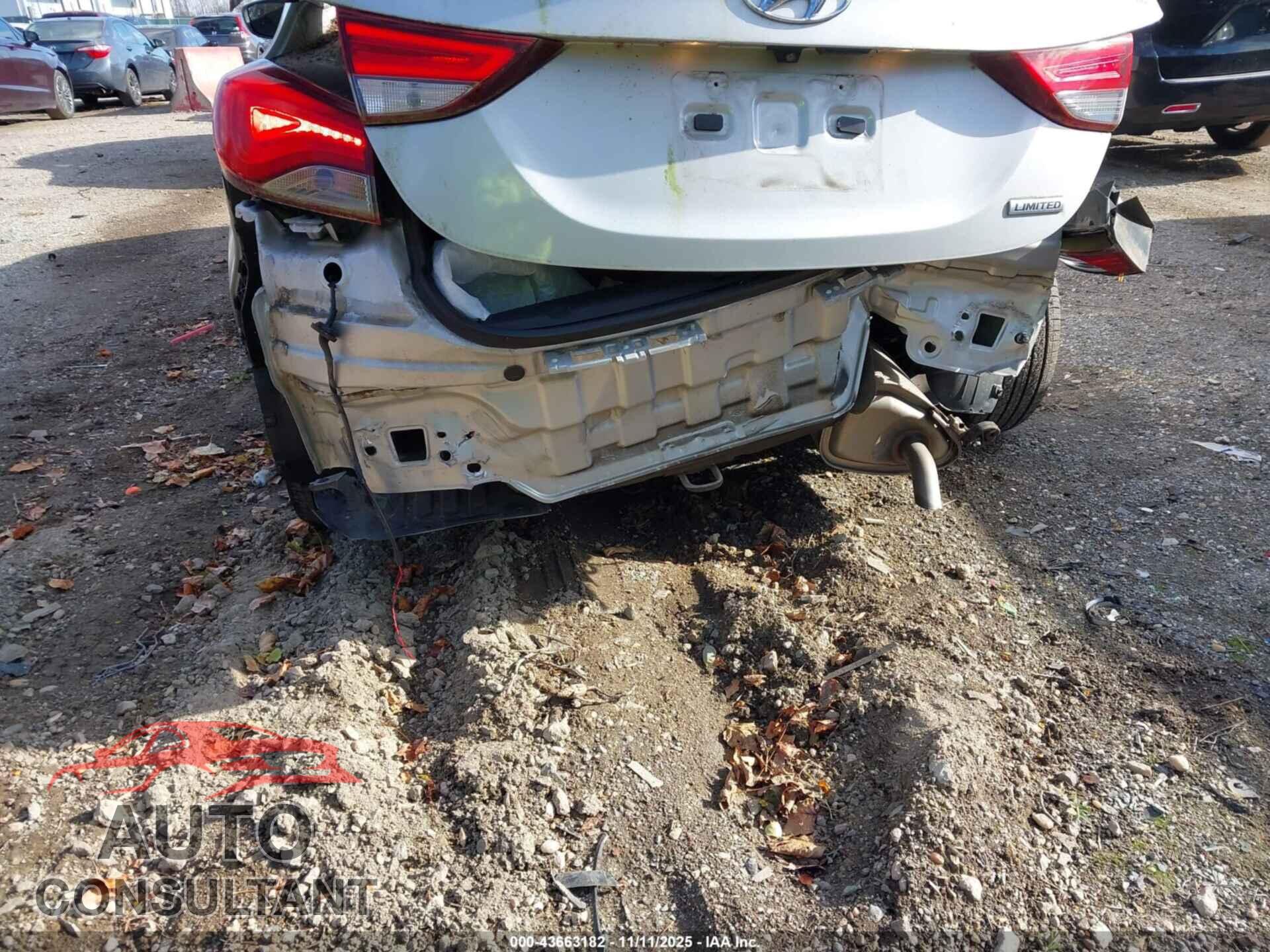 HYUNDAI ELANTRA 2014 - KMHDH4AE3EU200426