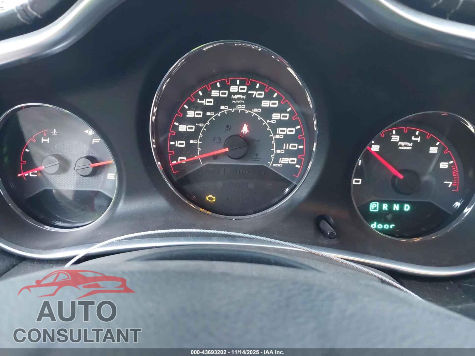 DODGE AVENGER 2013 - 1C3CDZAB6DN622296