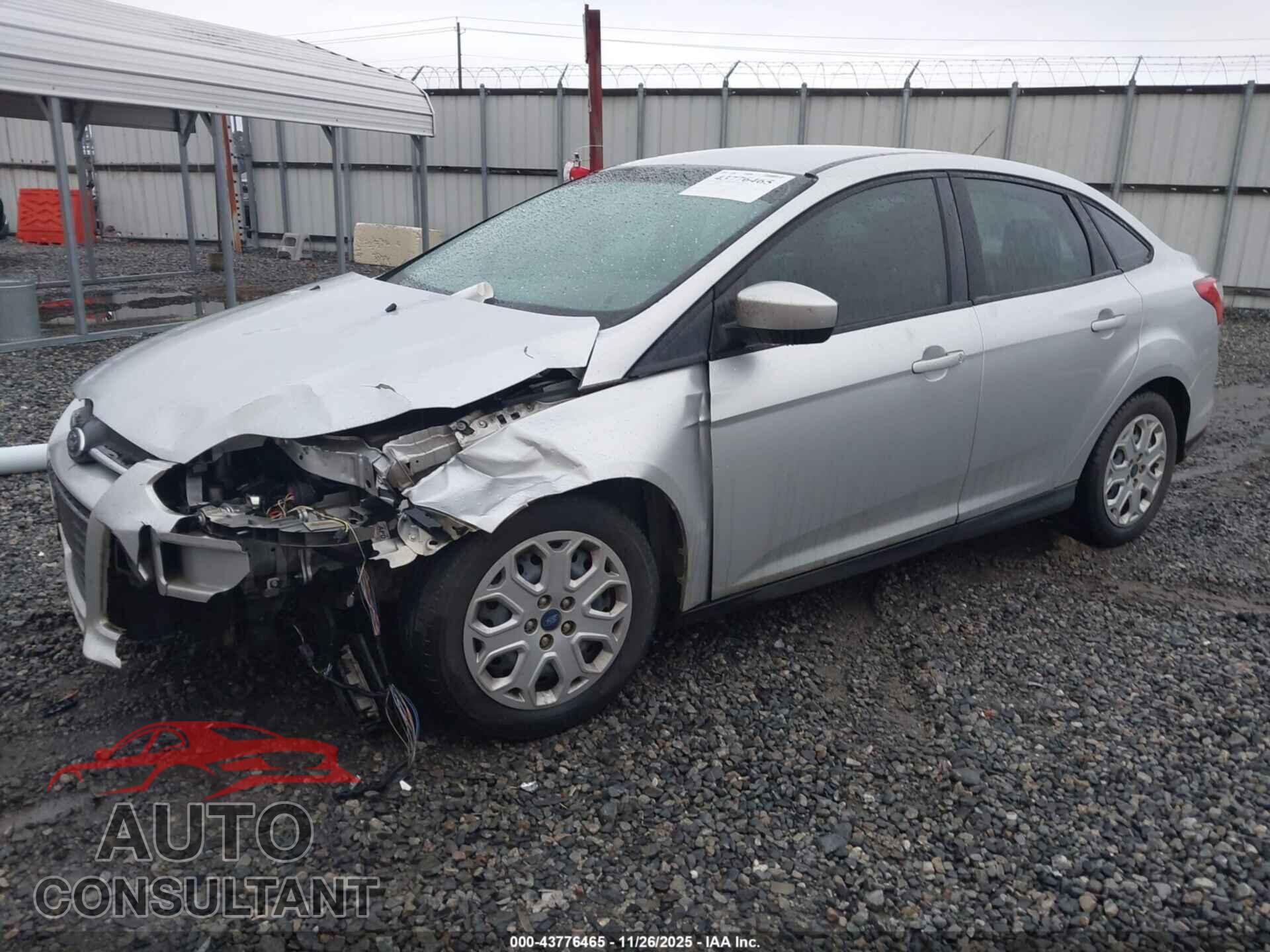 FORD FOCUS 2012 - 1FAHP3F24CL377710