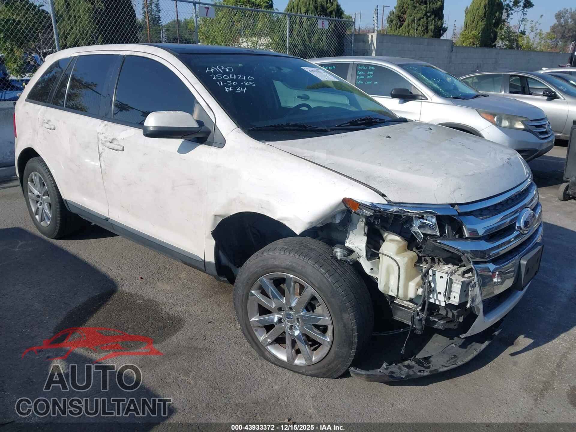 FORD EDGE 2013 - 2FMDK3JC7DBE34101