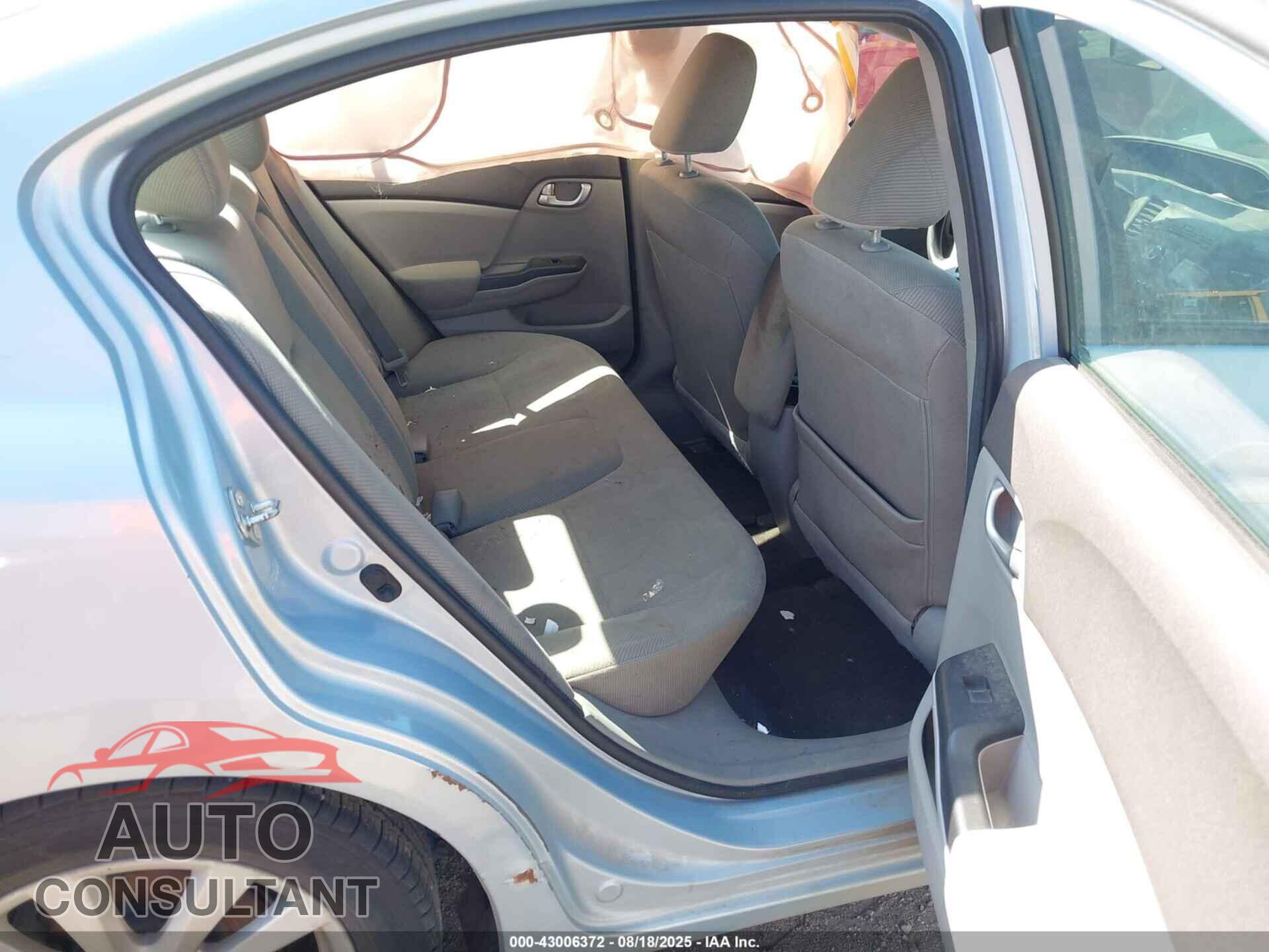 HONDA CIVIC 2012 - 2HGFB2F83CH503553