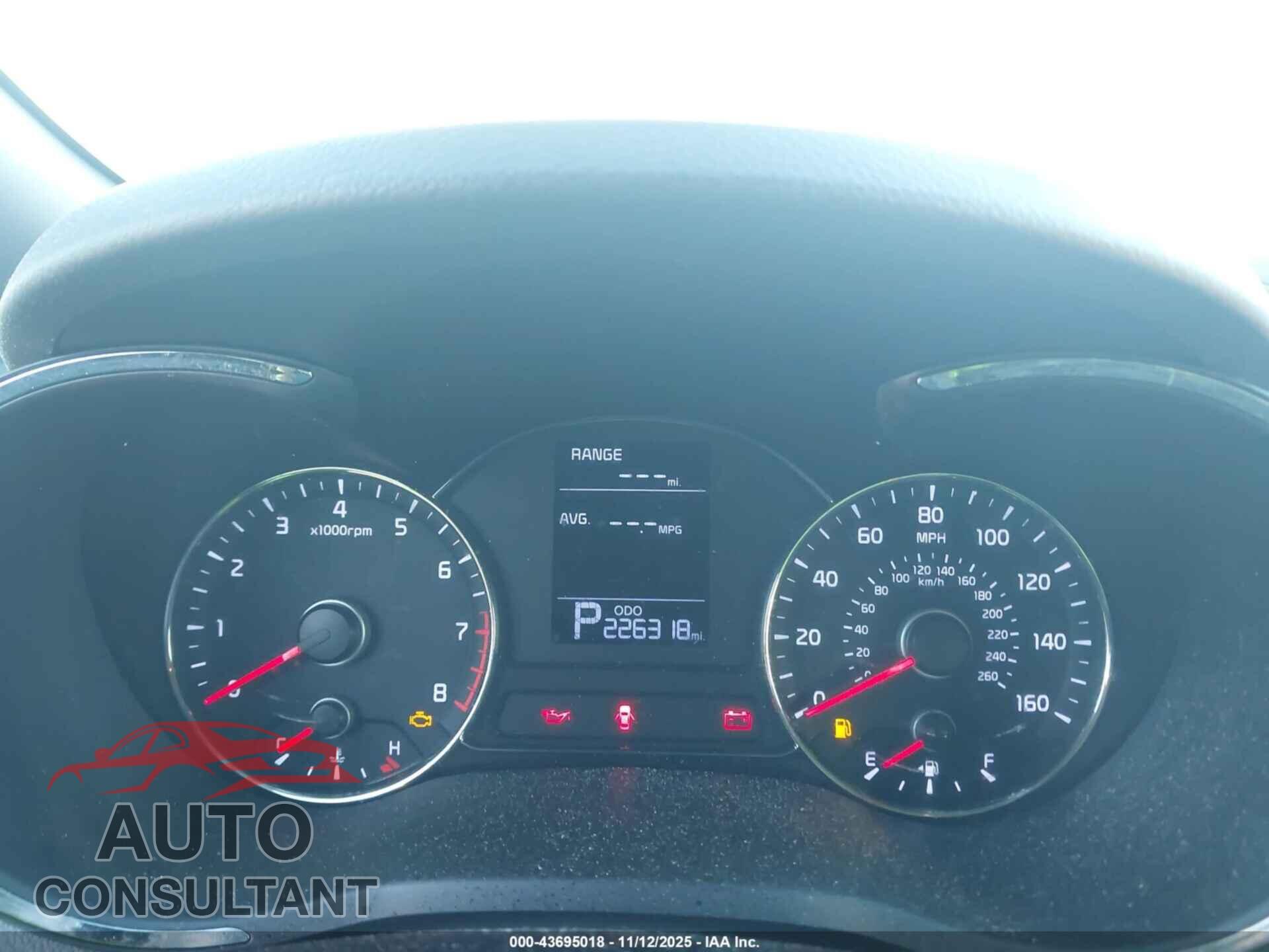 KIA FORTE 2015 - KNAFX4A67F5374596
