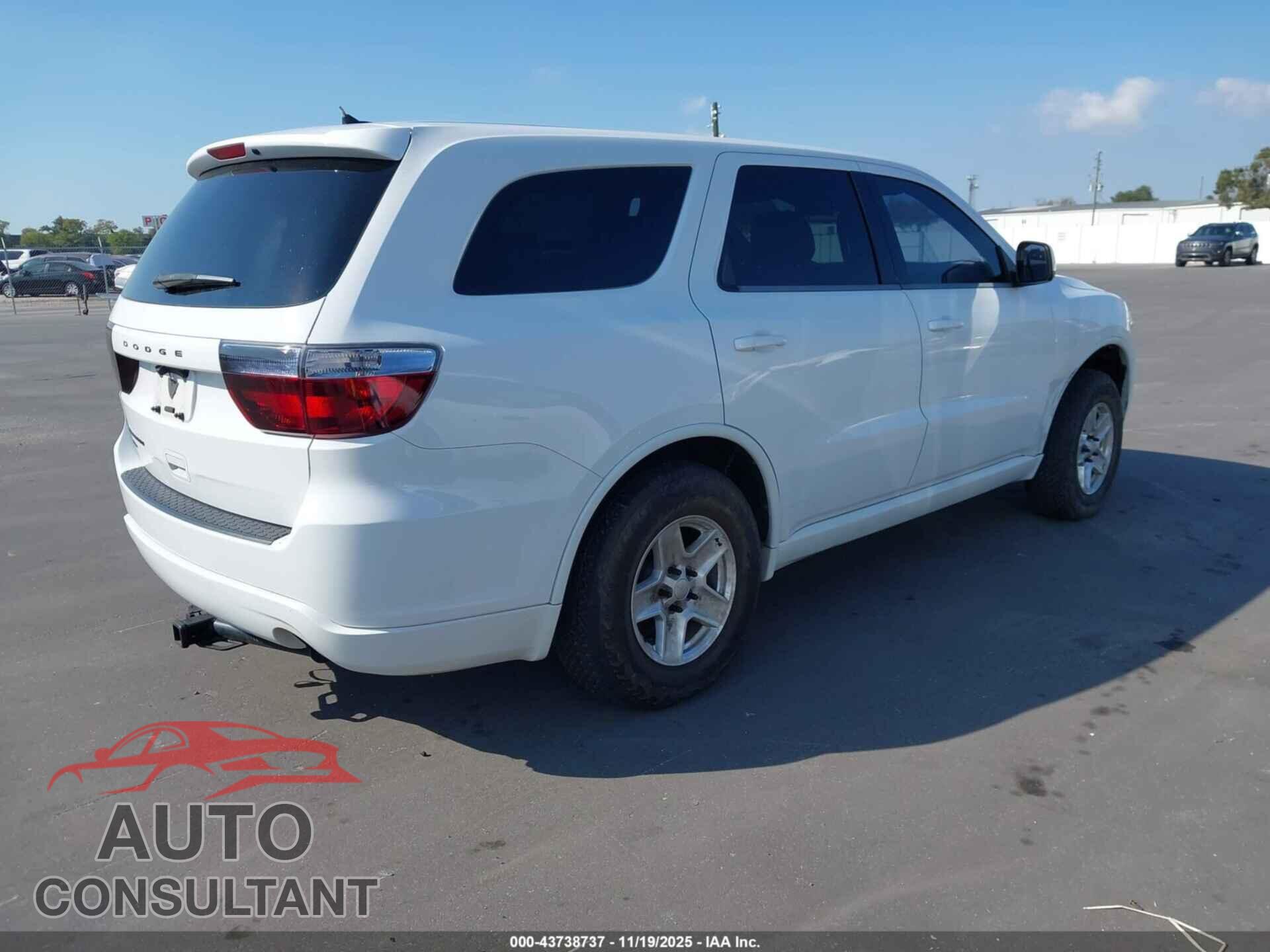 DODGE DURANGO 2013 - 1C4RDJAG5DC632803