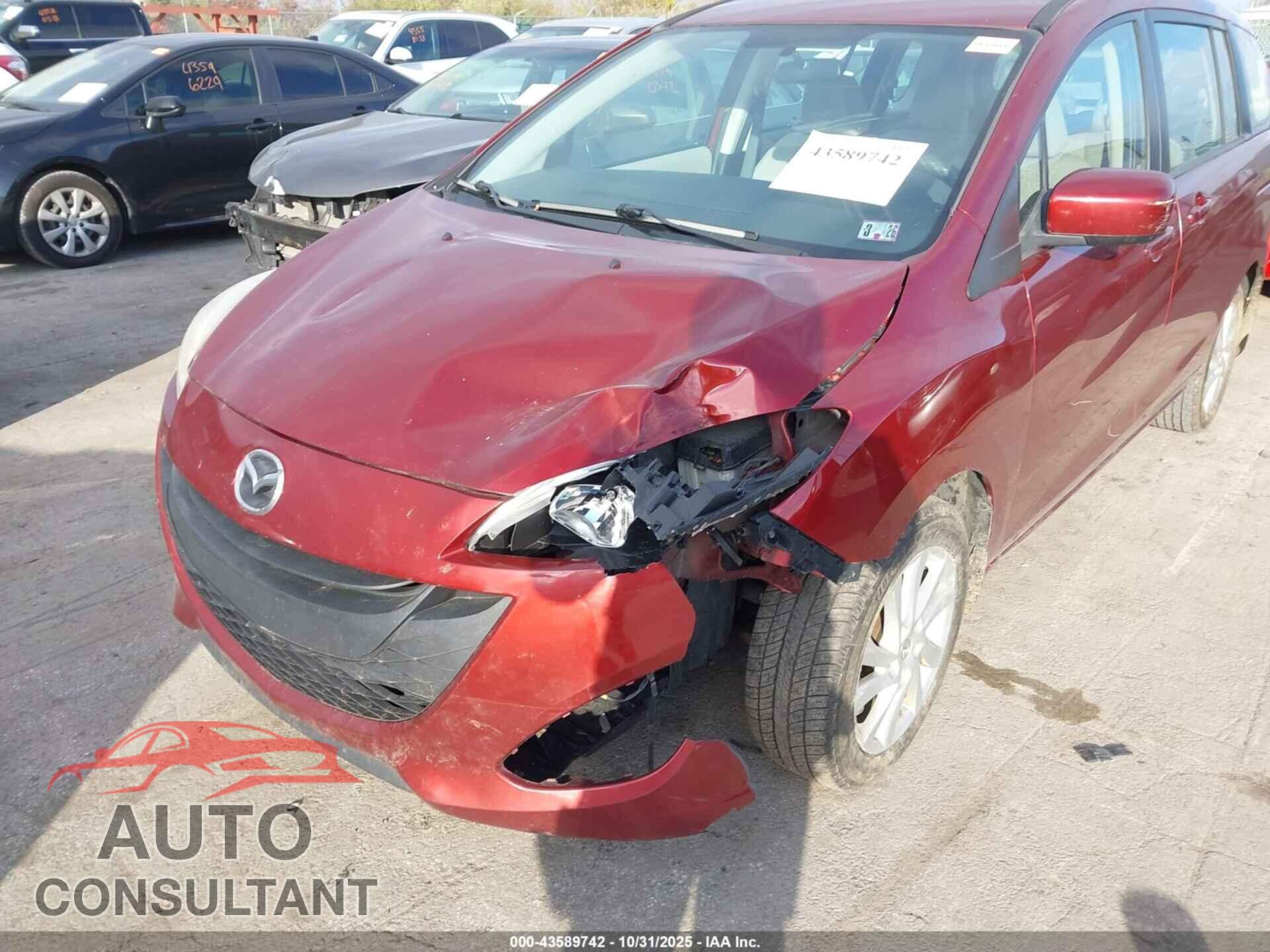 MAZDA MAZDA5 2012 - JM1CW2BL2C0131207