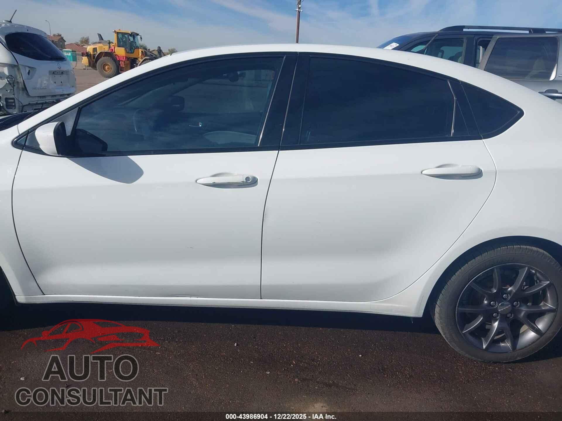 DODGE DART 2016 - 1C3CDFBB5GD592988