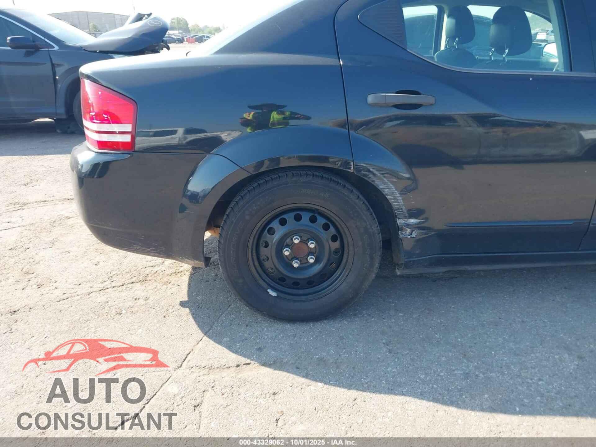 DODGE AVENGER 2010 - 1B3CC4FB8AN200733