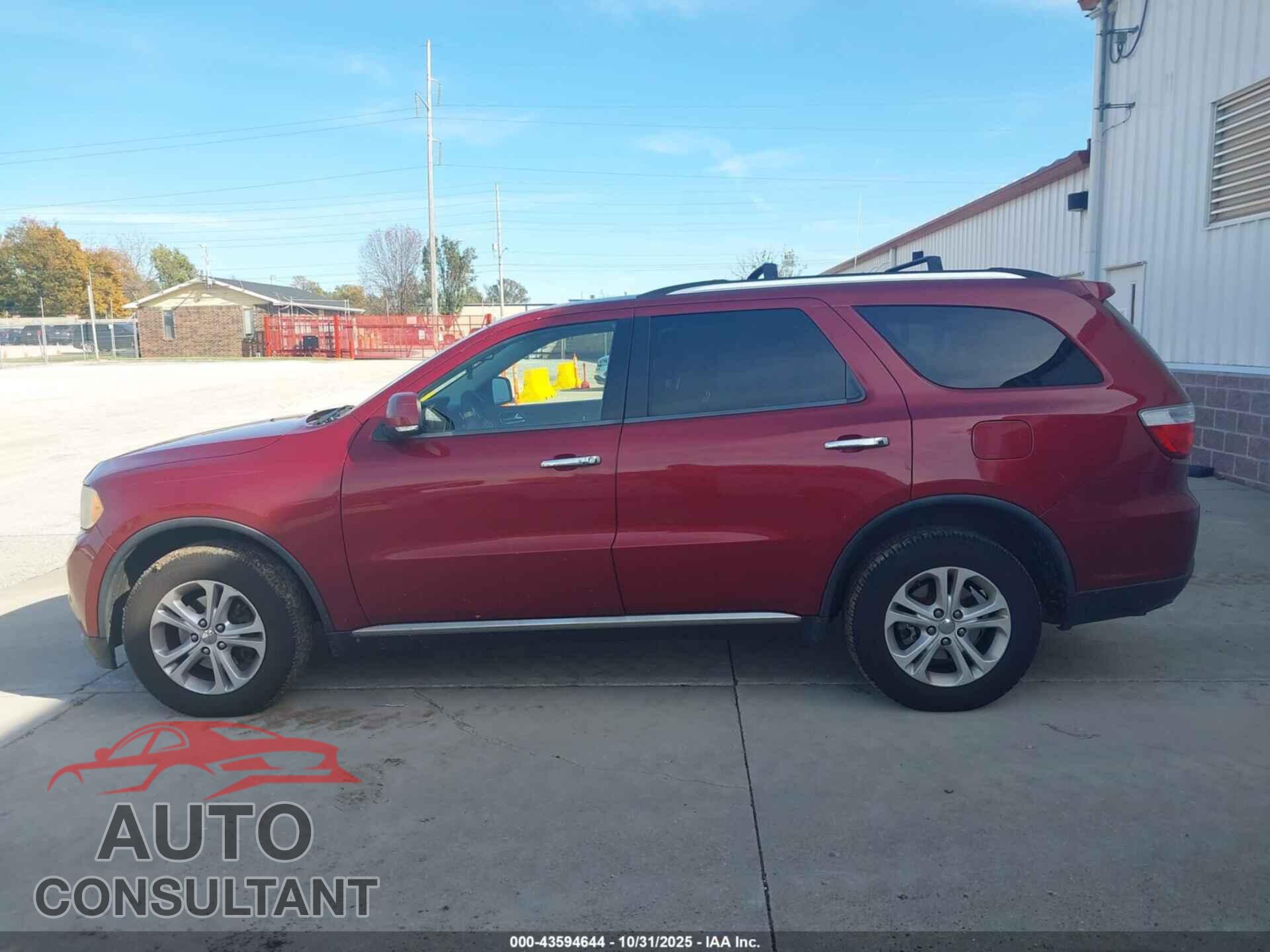 DODGE DURANGO 2013 - 1C4RDJDG5DC664405