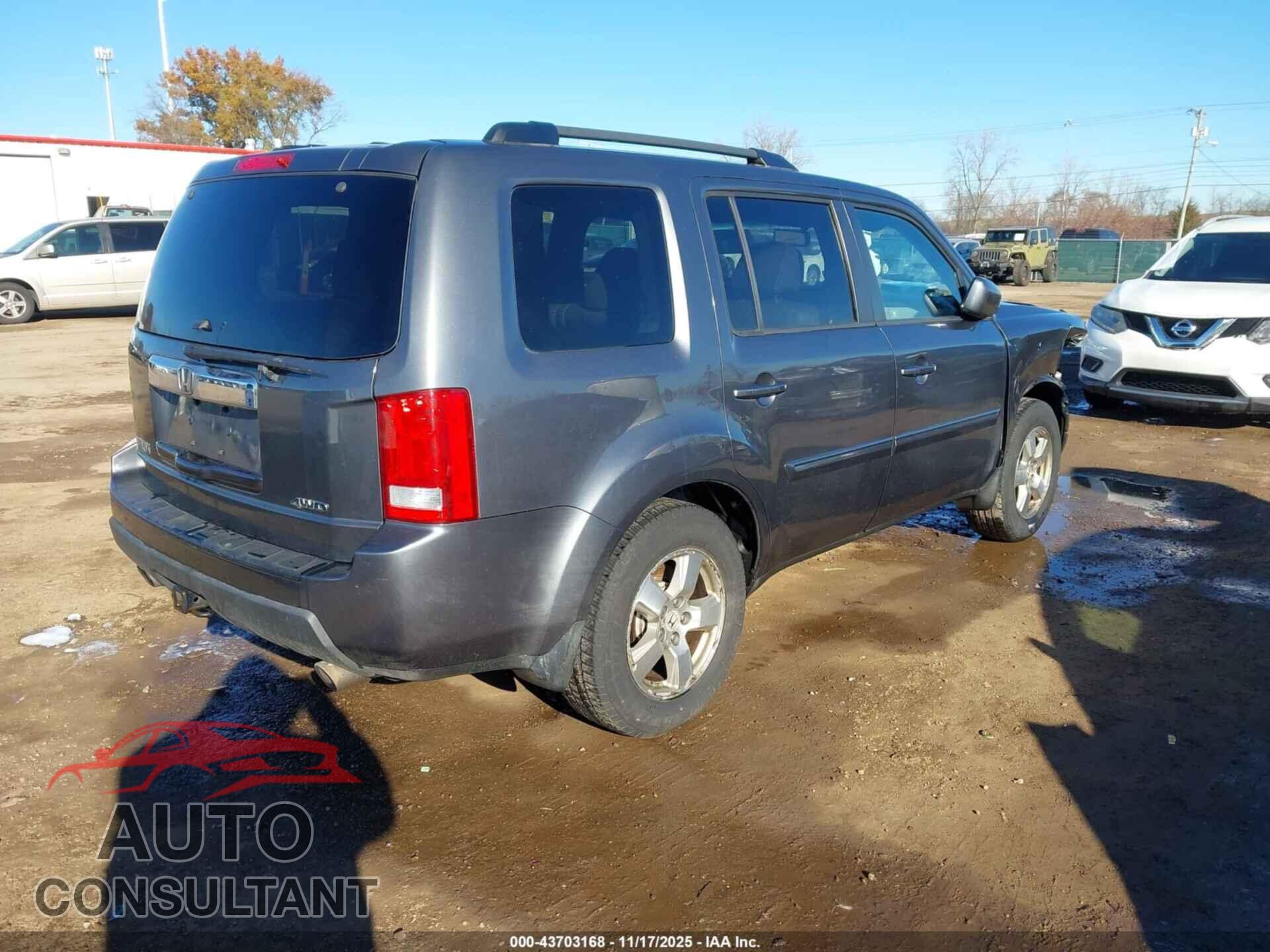 HONDA PILOT 2011 - 5FNYF4H54BB054849