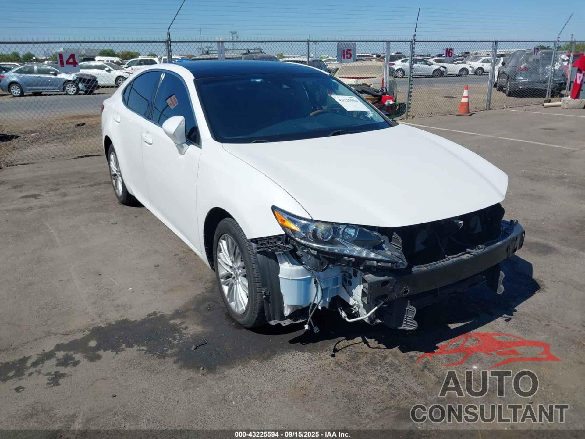 LEXUS ES 350 2017 - 58ABK1GG4HU043681