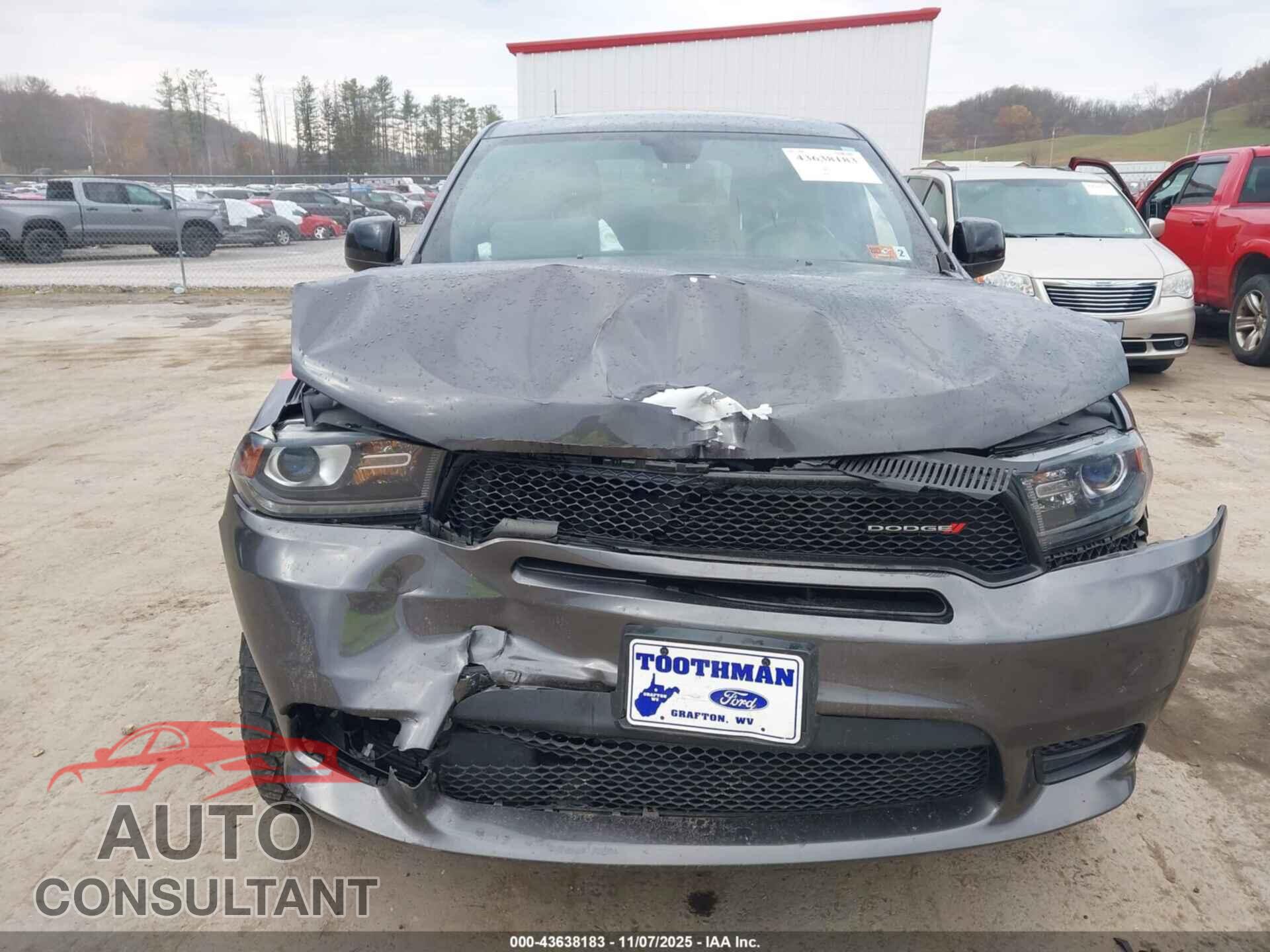 DODGE DURANGO 2019 - 1C4RDJDGXKC633275