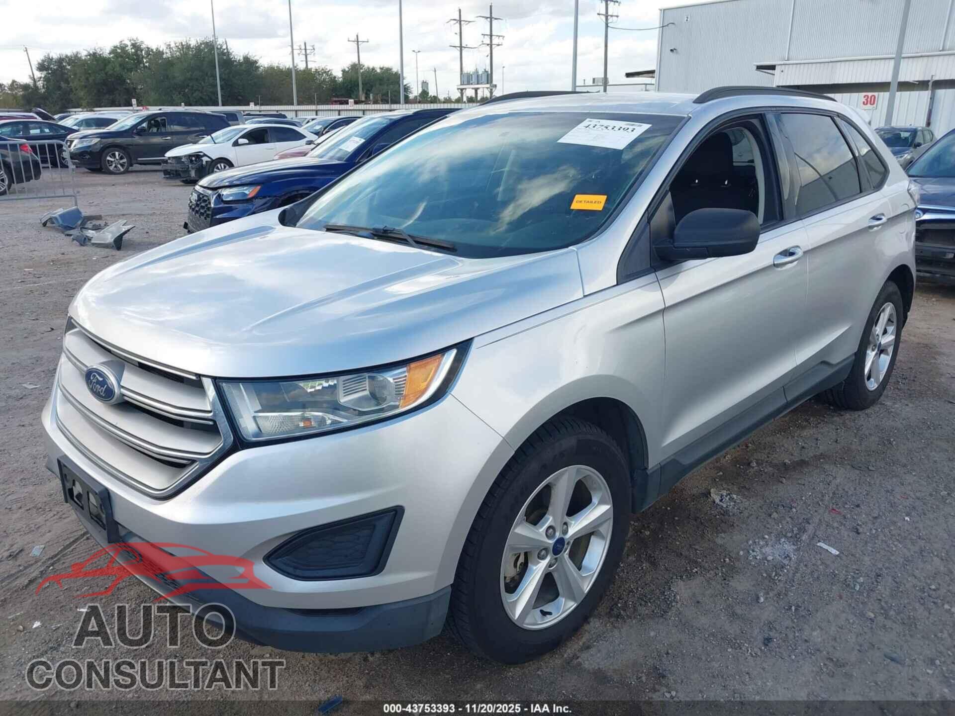 FORD EDGE 2015 - 2FMTK3G90FBB47421