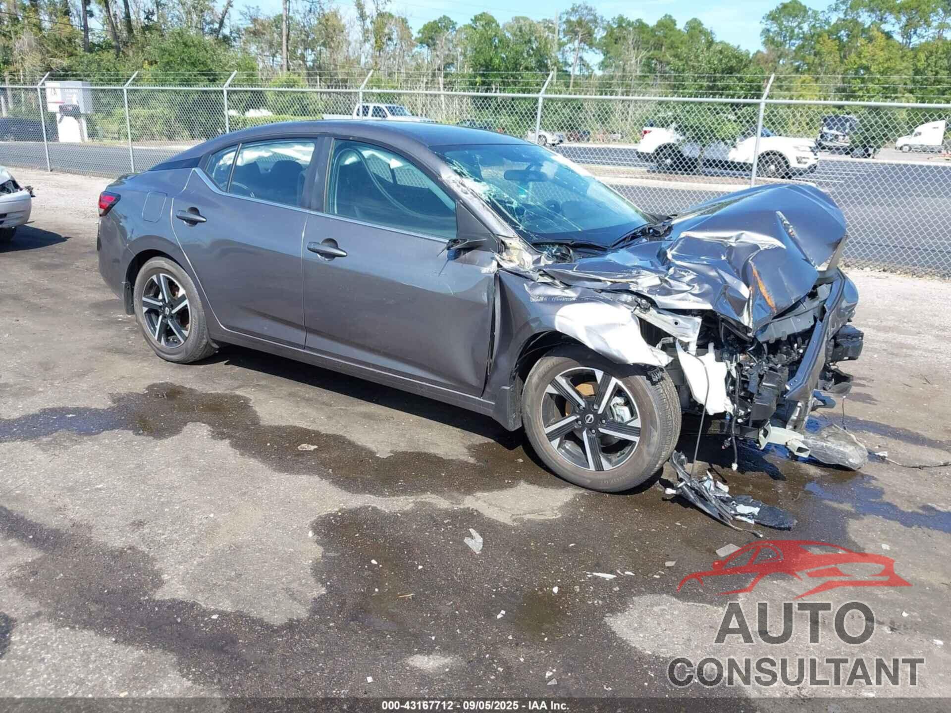 NISSAN SENTRA 2025 - 3N1AB8CVXSY351689