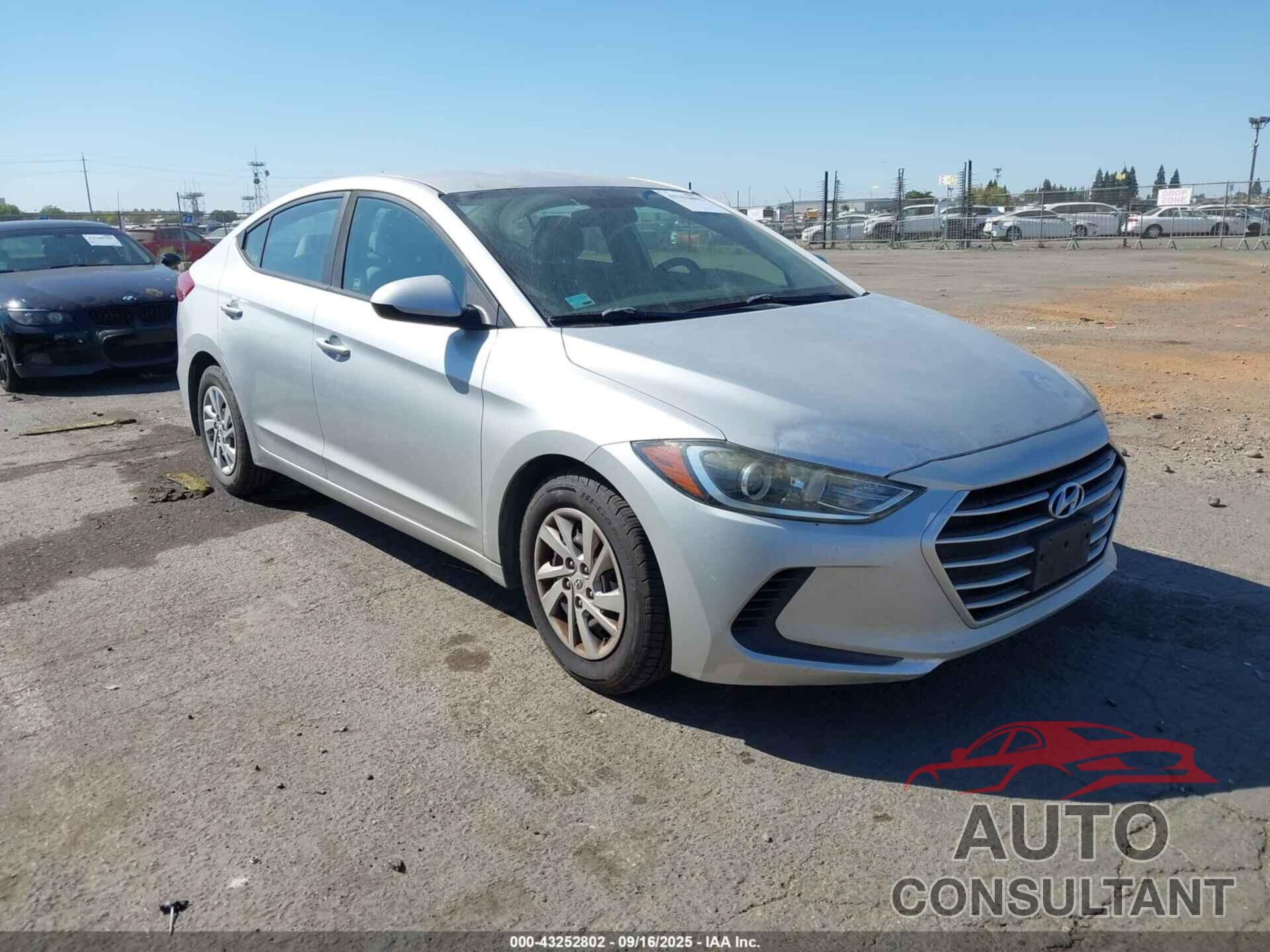 HYUNDAI ELANTRA 2017 - 5NPD74LF6HH164632