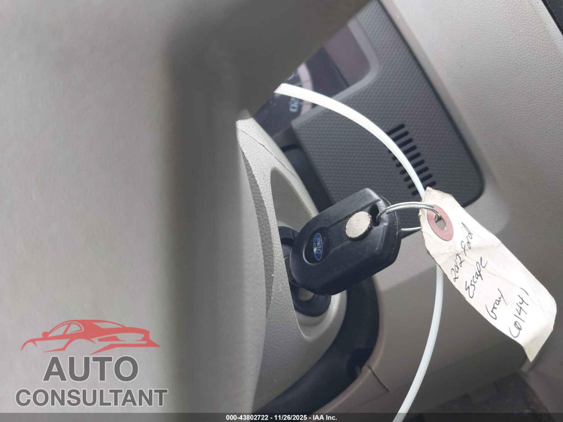 FORD ESCAPE 2012 - 1FMCU0C75CKC01441