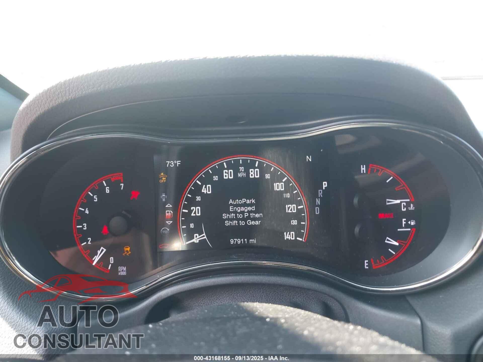 DODGE DURANGO 2019 - 1C4RDJDG8KC586361