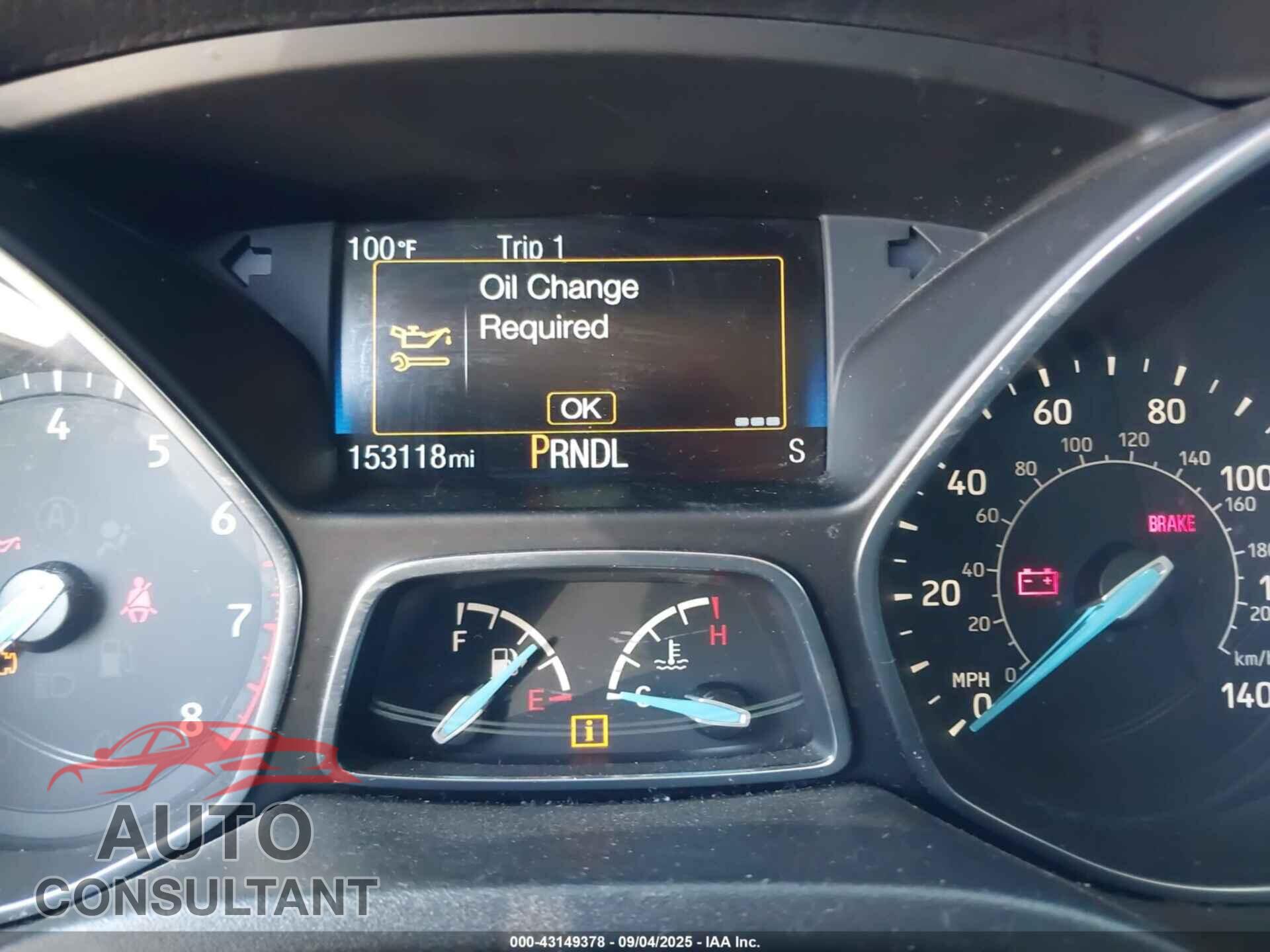 FORD FOCUS 2018 - 1FADP3F26JL293304
