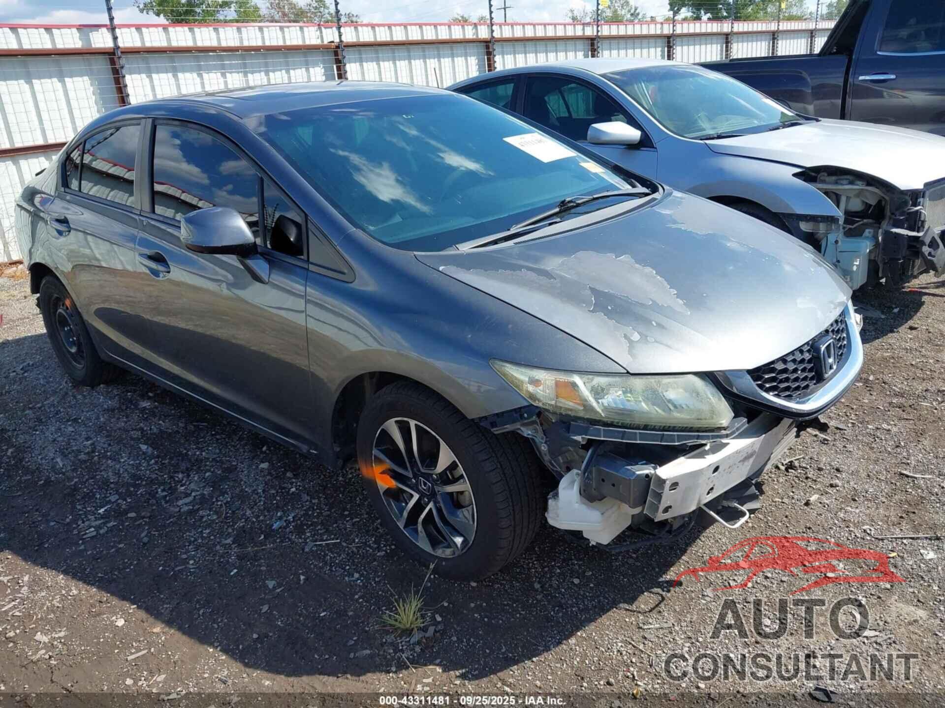 HONDA CIVIC 2013 - 19XFB2F81DE052621