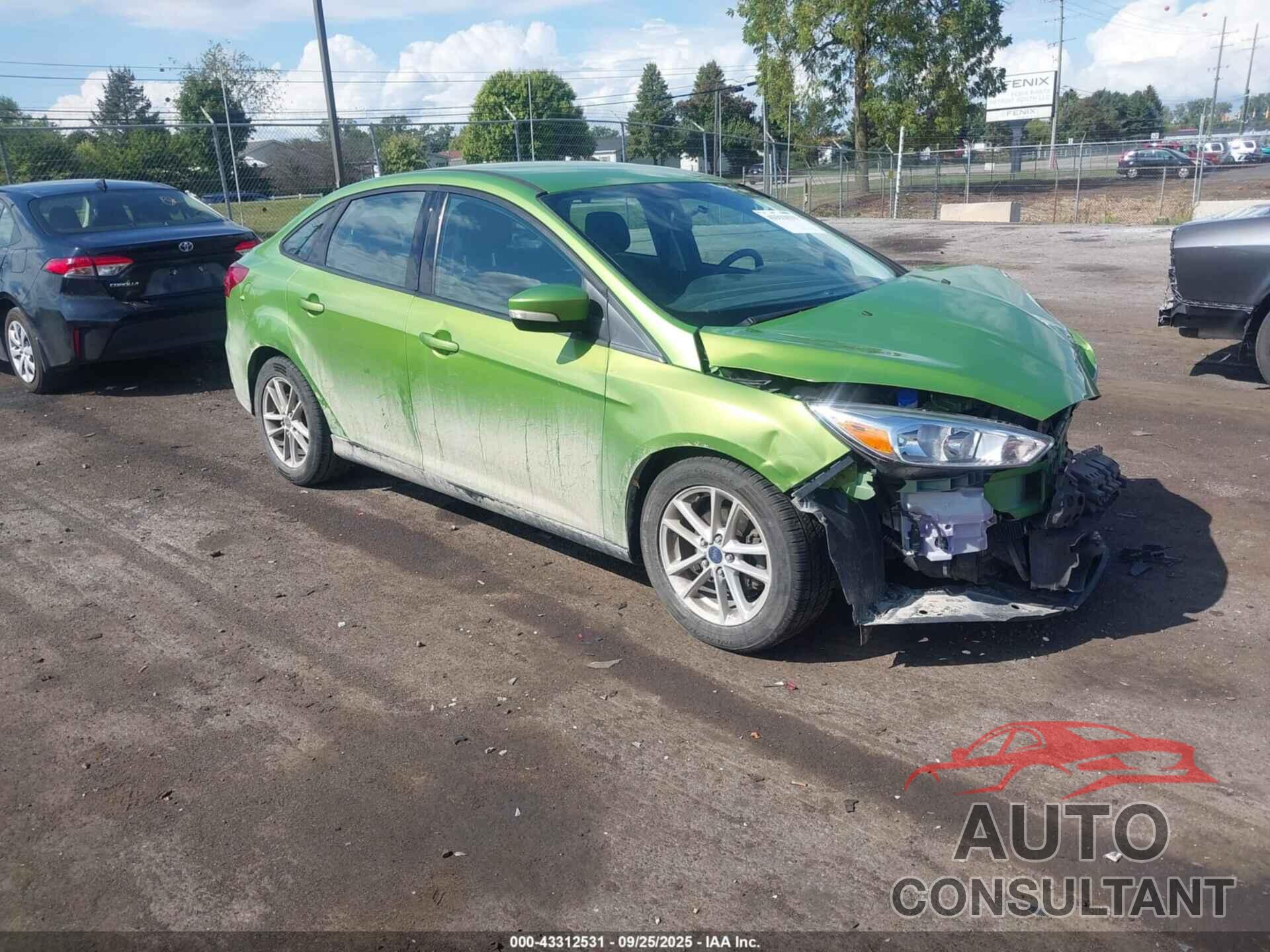 FORD FOCUS 2018 - 1FADP3FE9JL210457