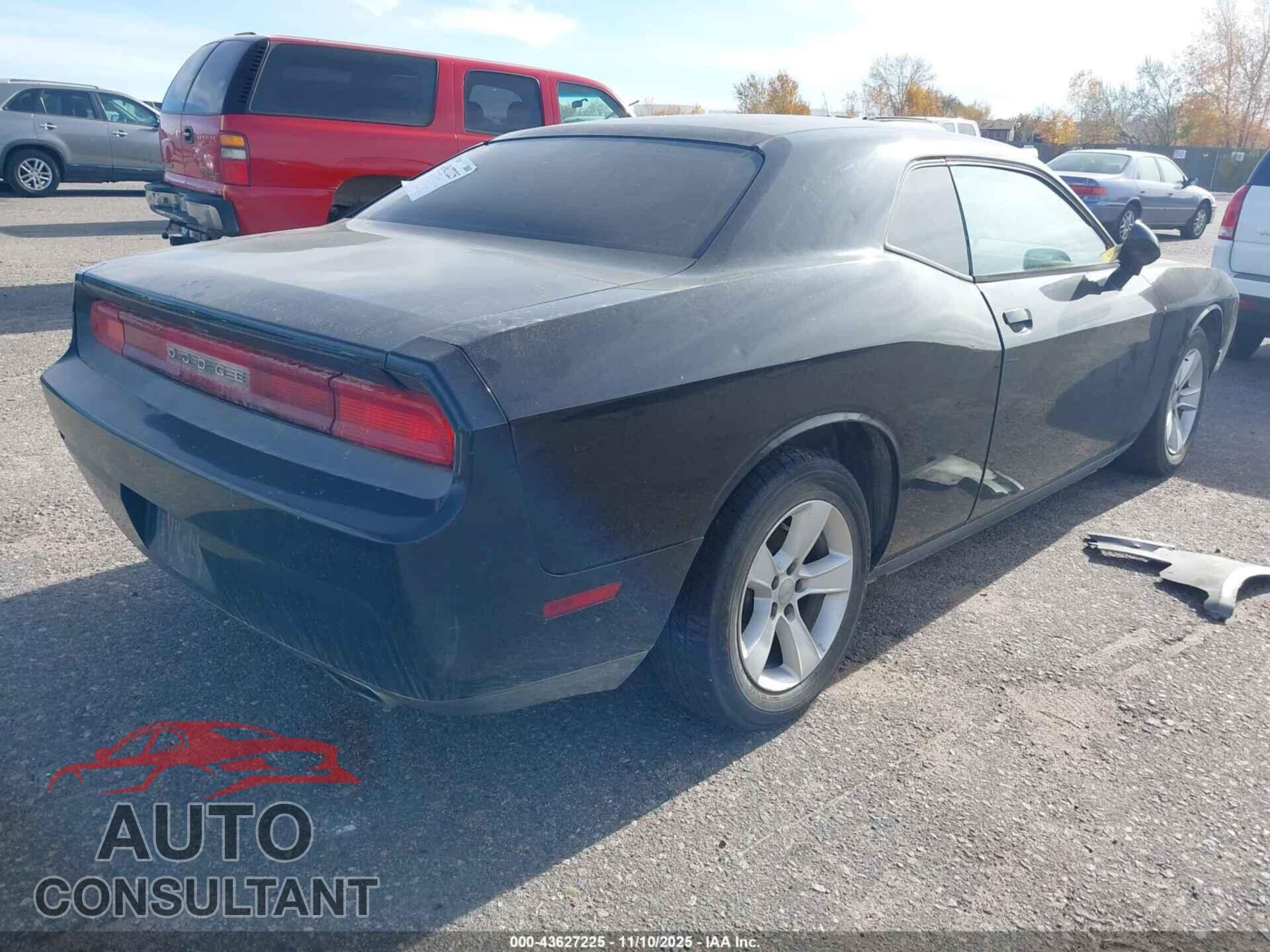 DODGE CHALLENGER 2013 - 2C3CDYAG3DH718983