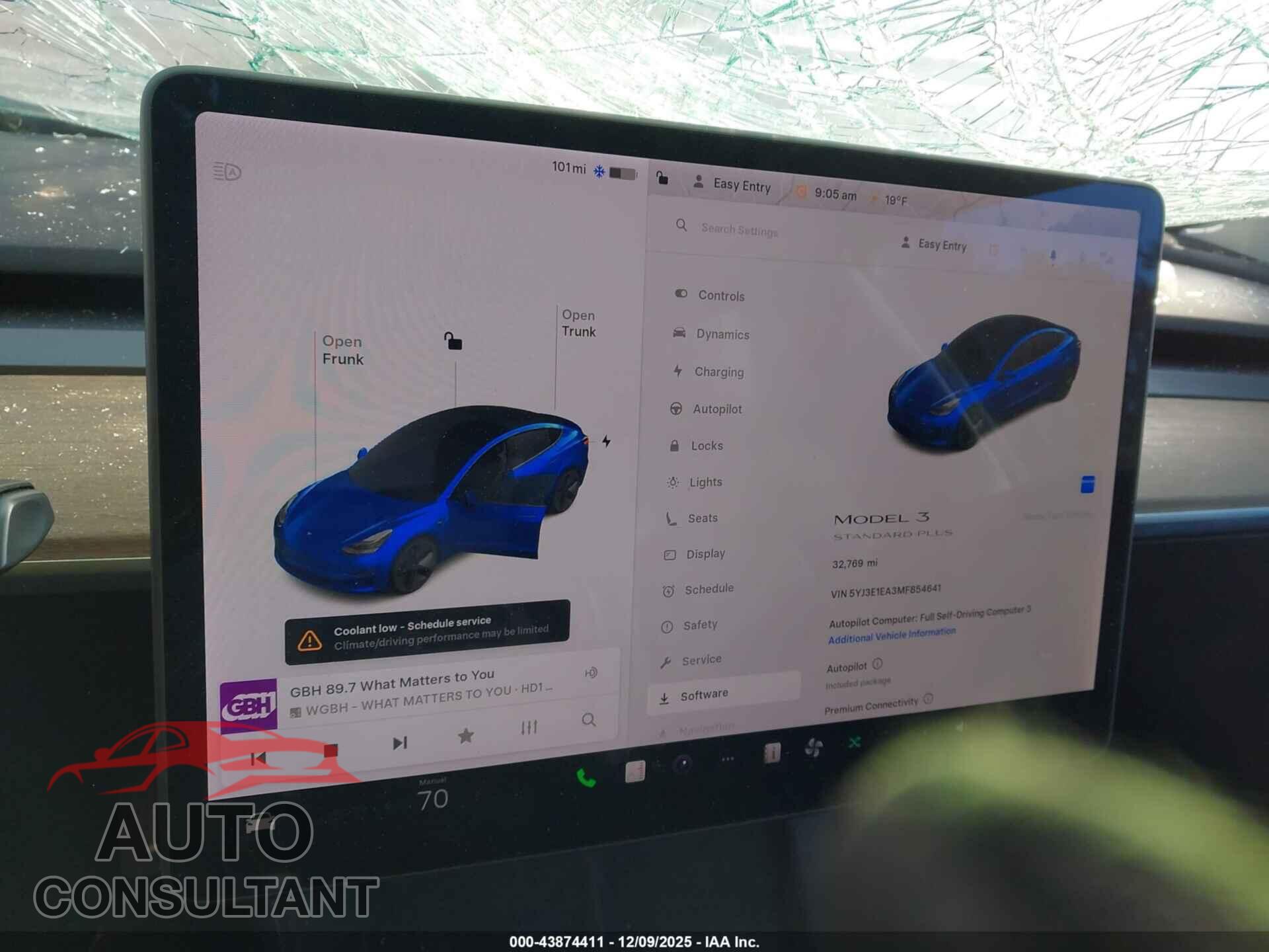 TESLA MODEL 3 2021 - 5YJ3E1EA3MF854641