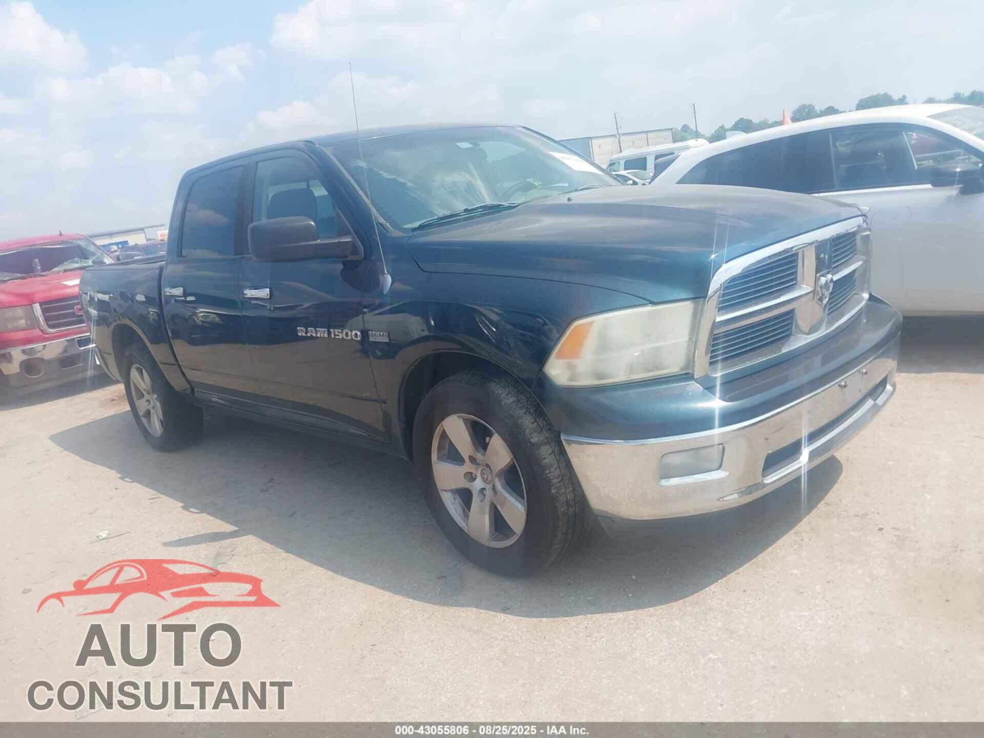 DODGE RAM 1500 2011 - 1D7RB1CT9BS657180