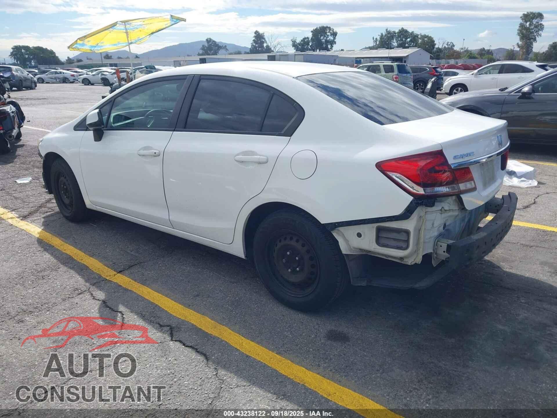 HONDA CIVIC 2013 - 2HGFB2F56DH601354