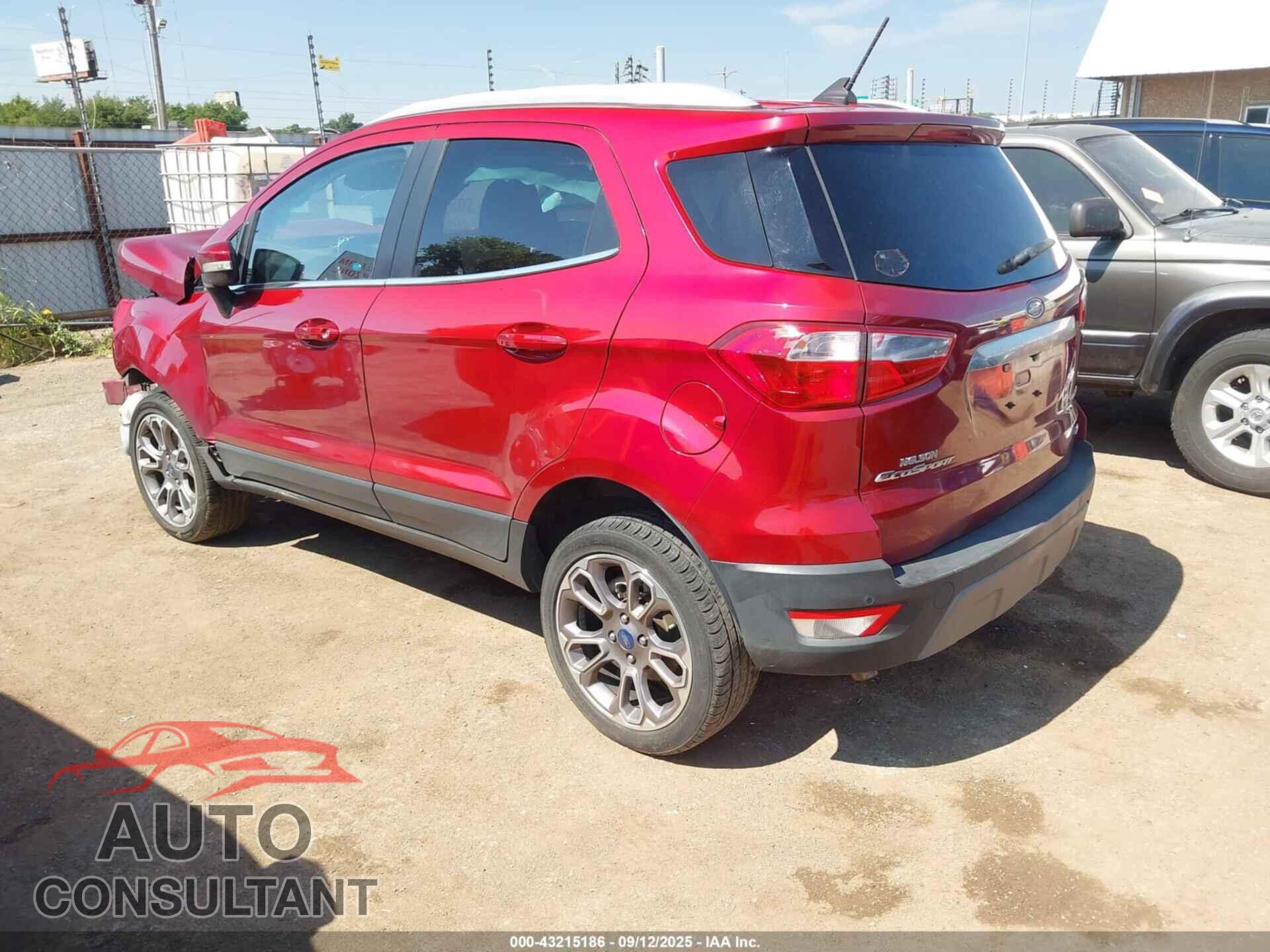 FORD ECOSPORT 2019 - MAJ6S3KL2KC310297