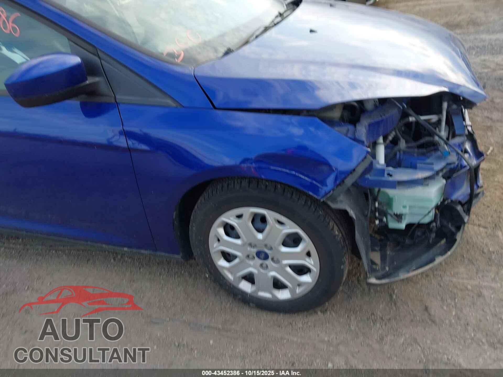FORD FOCUS 2012 - 1FAHP3K25CL309650