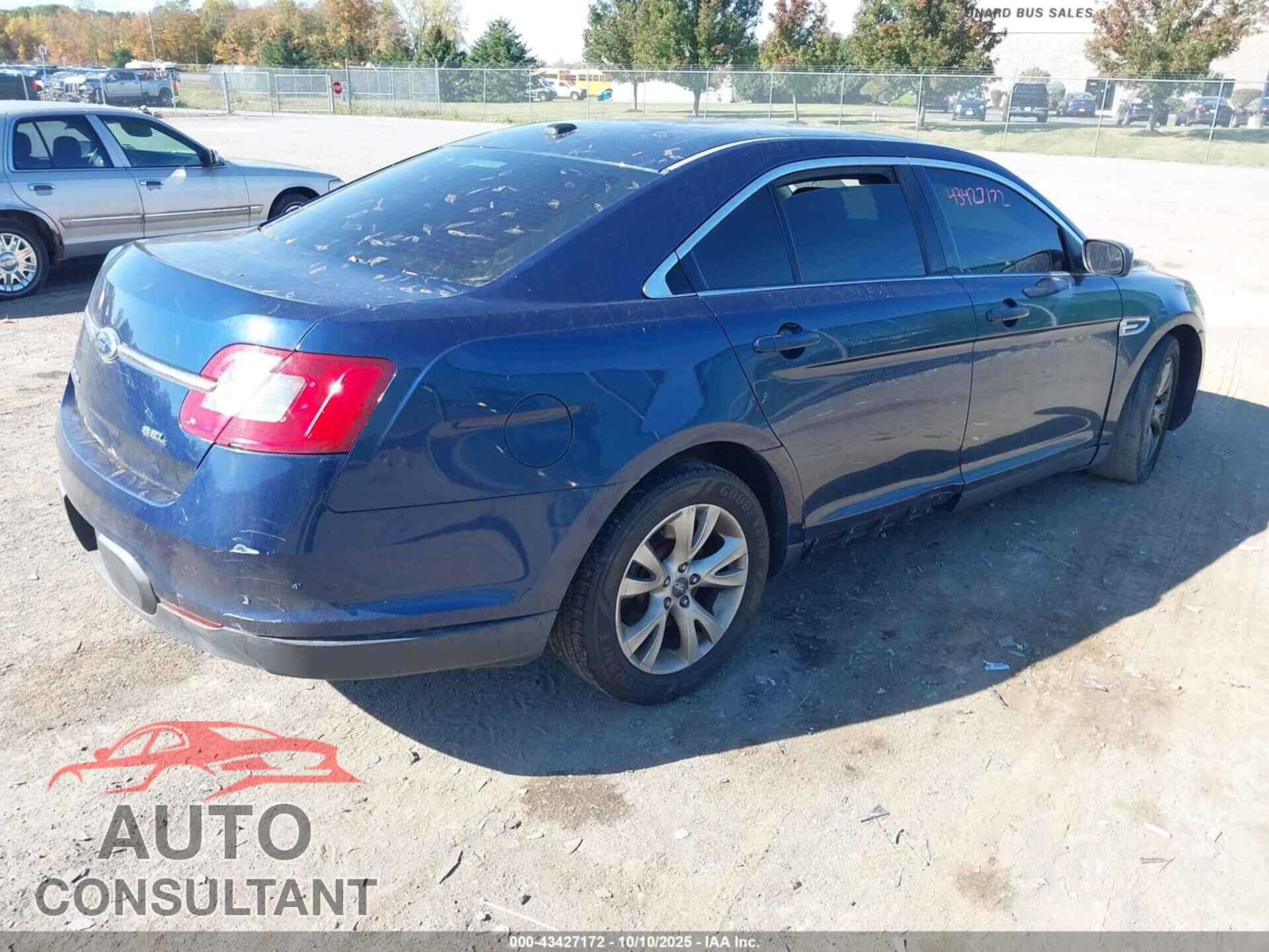 FORD TAURUS 2012 - 1FAHP2EW1CG111200